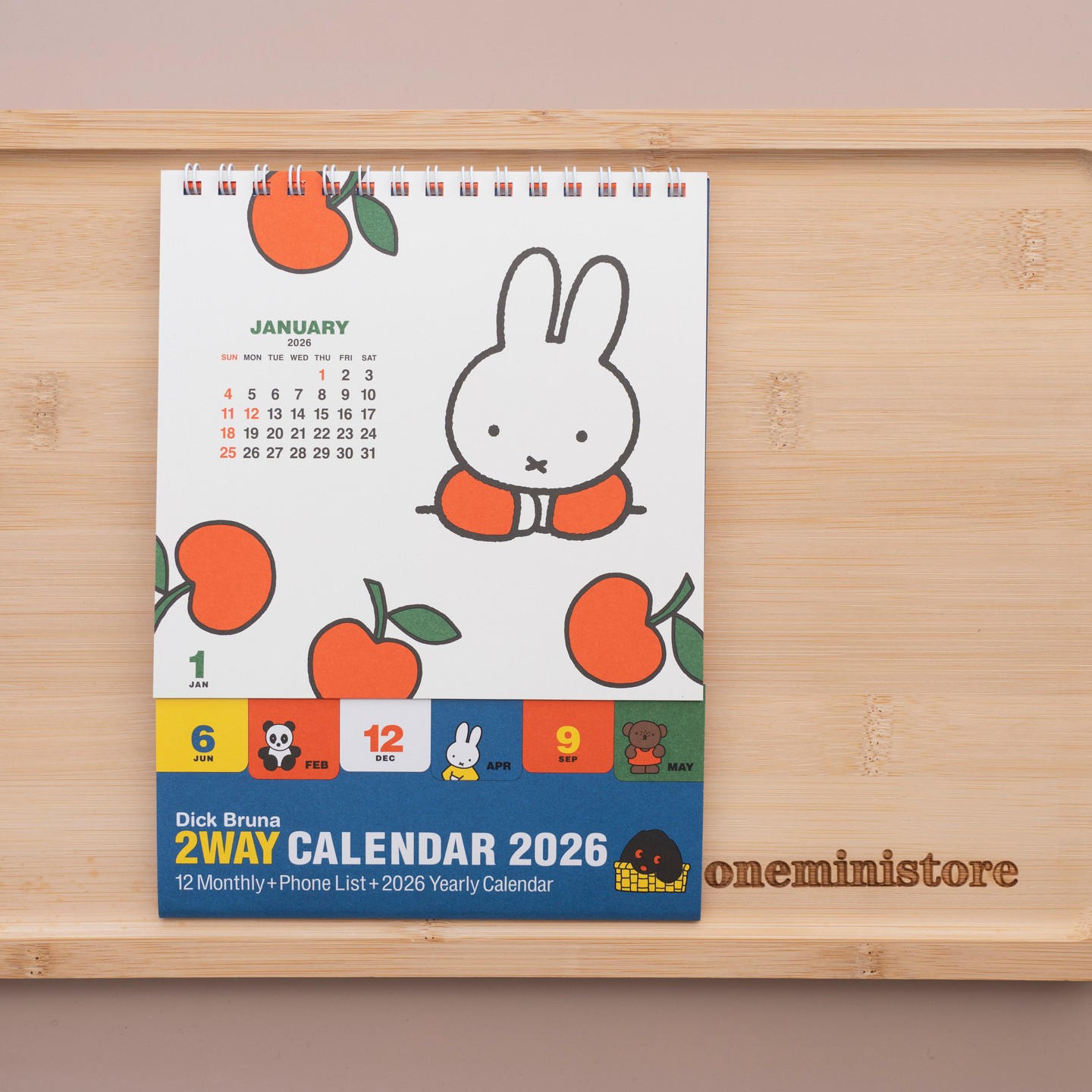 𝐌𝐢𝐟𝐟𝐲 𝐁𝐫𝐮𝐧𝐚 𝐖𝐨𝐫𝐥𝐝 𝐃𝐞𝐬𝐤 𝐂𝐚𝐥𝐞𝐧𝐝𝐚𝐫 𝟐𝟎𝟐𝟔
Don’t forget to take Miffy home for 2026!
This colourful Miffy Bruna World Desk Calendar 2026 will bring you joy every day 🐰💕 Each month features delightful illustrations that brighten your workspace. The double-facing design makes it a cheerful decoration for any desk.
Only the last two copies are available online — get yours now!
#oneministore #stationeryshopinuk #mobilestationeryshop #onlineshop #stationery #Japan #deskcalendar #Miffy #2026calendar #workspacedecor #文具 #文房具 #文具控