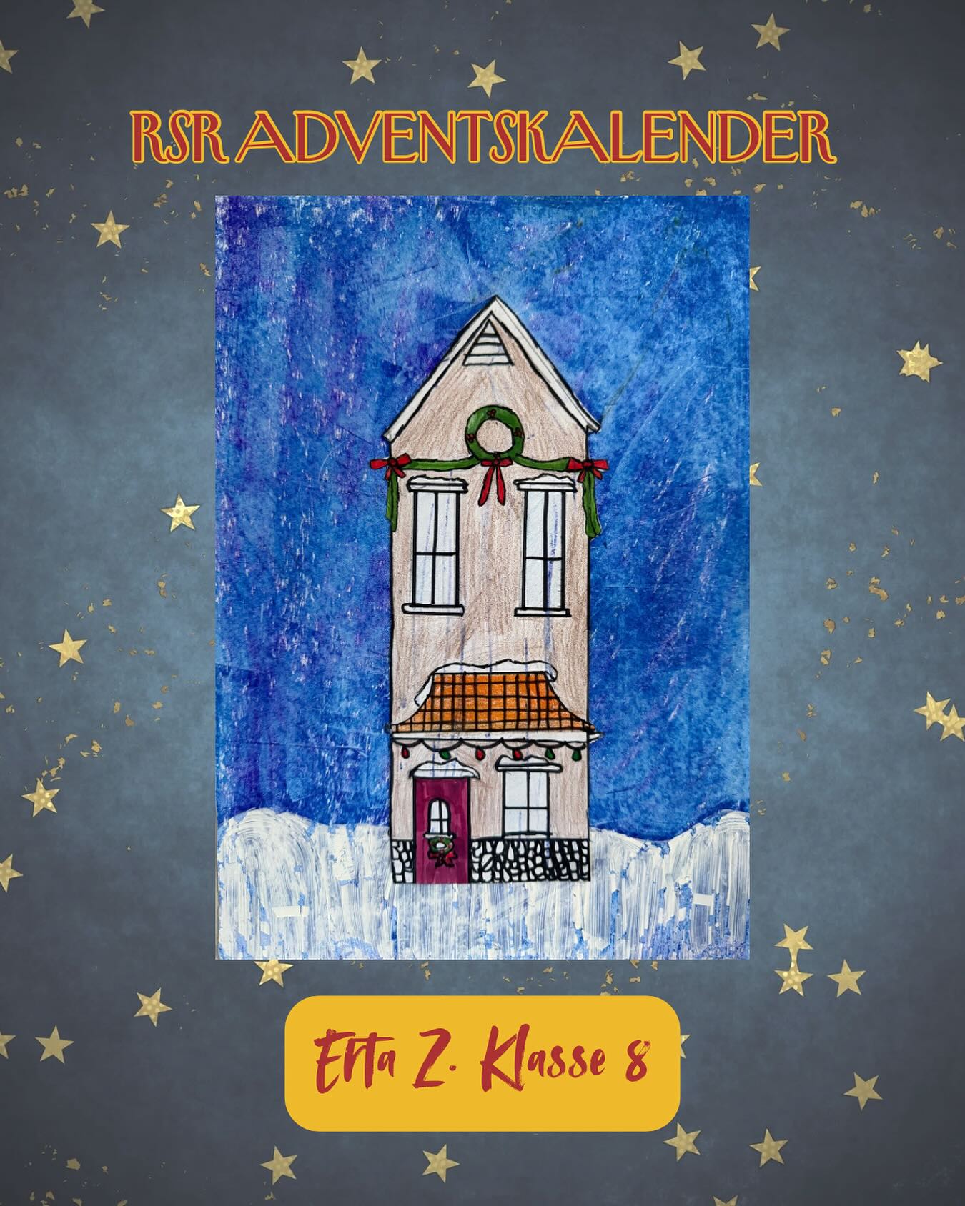 Türchen 18 von Erta – ein festlich geschmücktes Haus strahlt in der Winternacht!
#rsrachern #achern #adventskalender