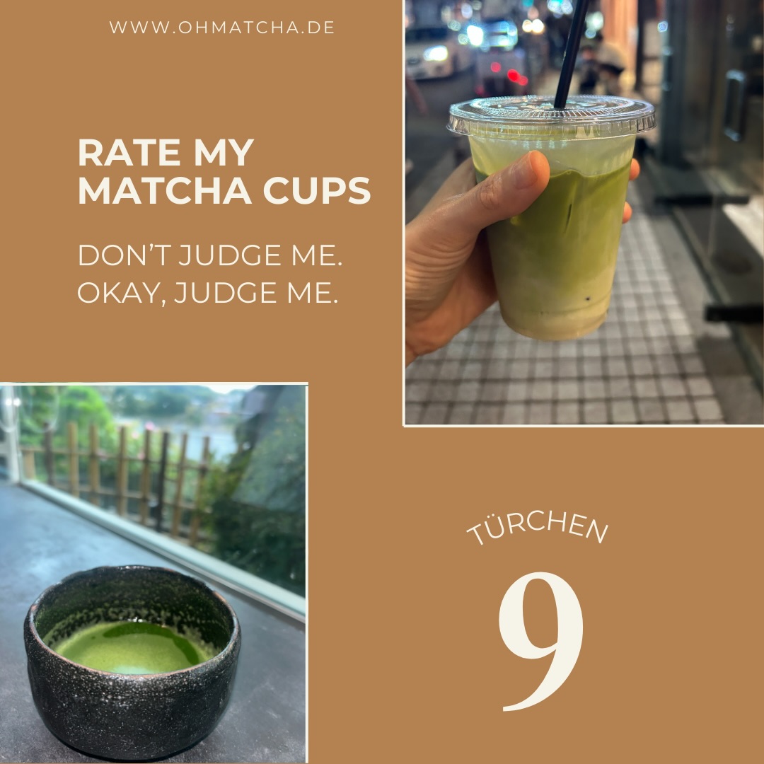 Aus gegebenem Anlass, heute Türchen Nummer 9: Rate my Matcha Cup 🤭💚