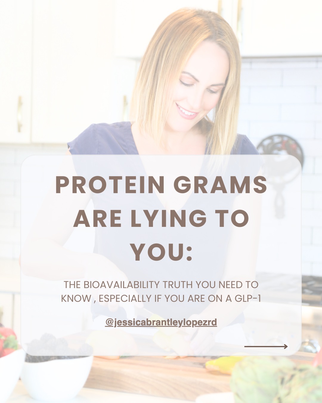 Key takeaway:
To hit true usable protein needs, prioritize sources with high quality protein meaning you absorb nearly every gram → less total intake required, better satiety, and muscle retention.