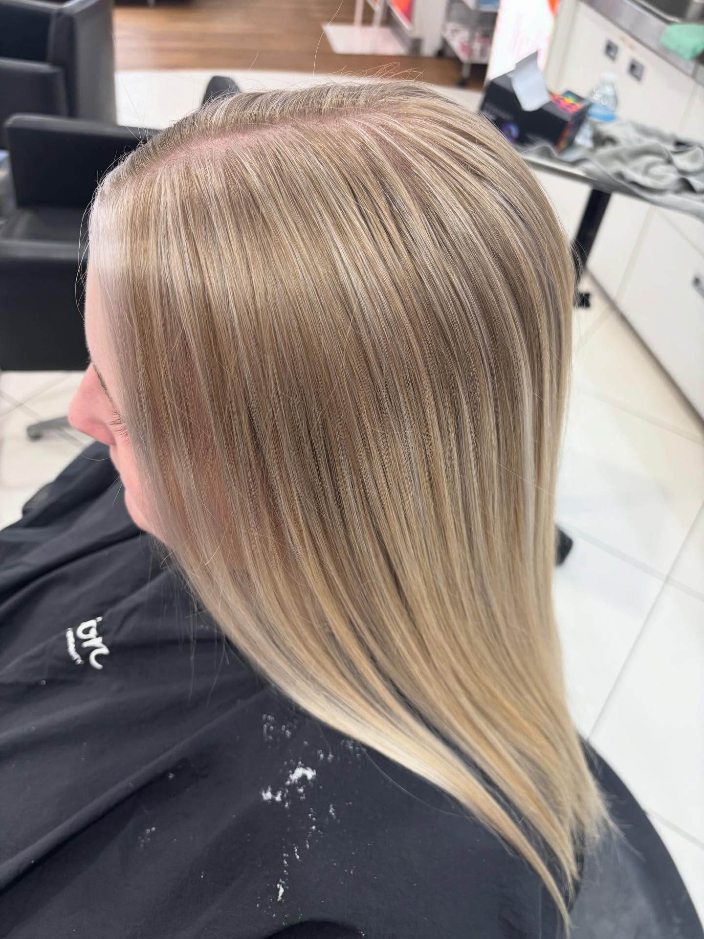 A gorgeous day for a foil! Cailin was ready for her highlight retouch on this cold winters day! I love a good blonding service! #ultabeautysalon #ultabeauty #michiganblonde #michiganhair #grandrapidshairstylist