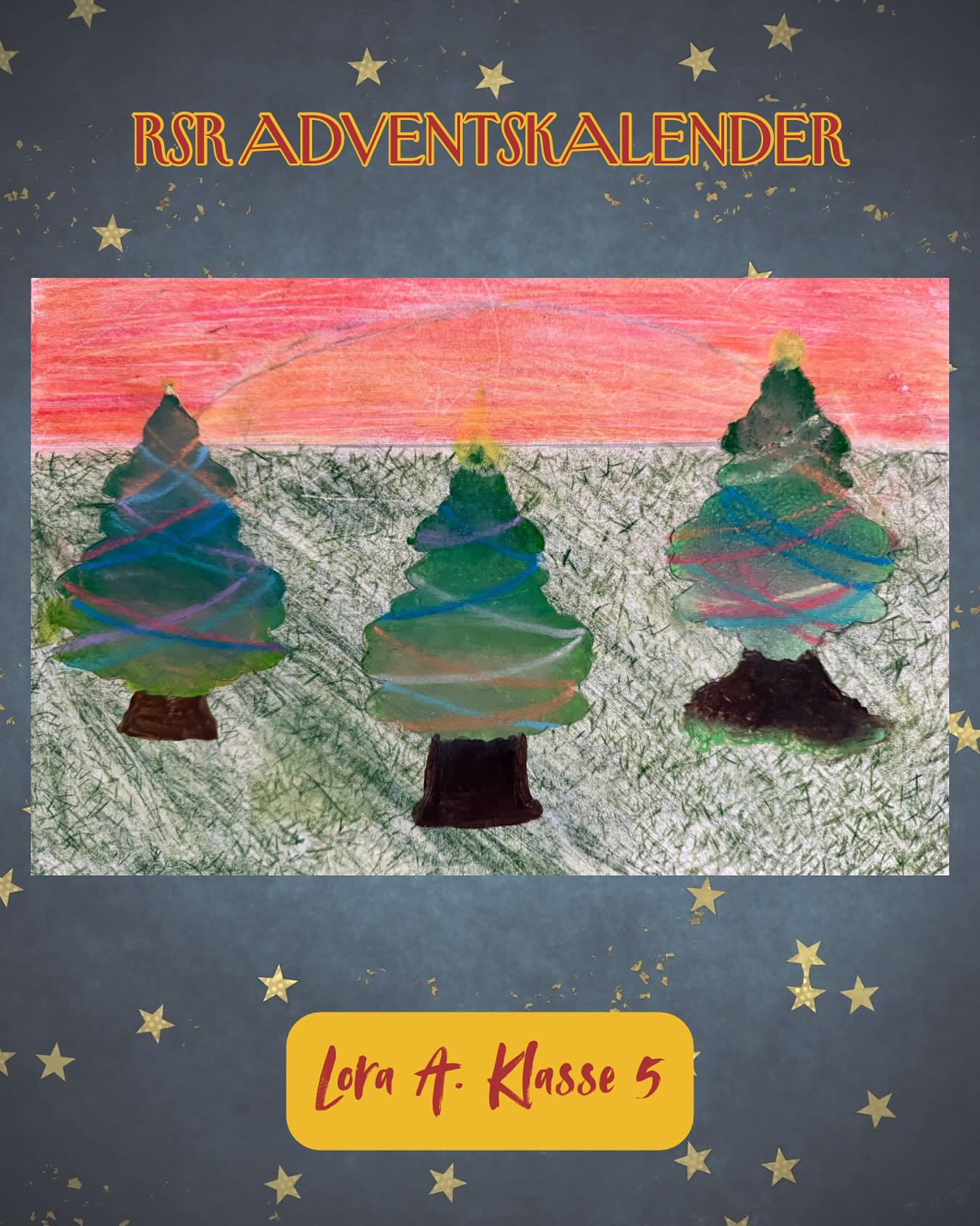 Drei festliche Tannenbäume vor einem wunderschönen Himmel – Türchen 18 von Lora!
#rsrachern #achern #adventskalender