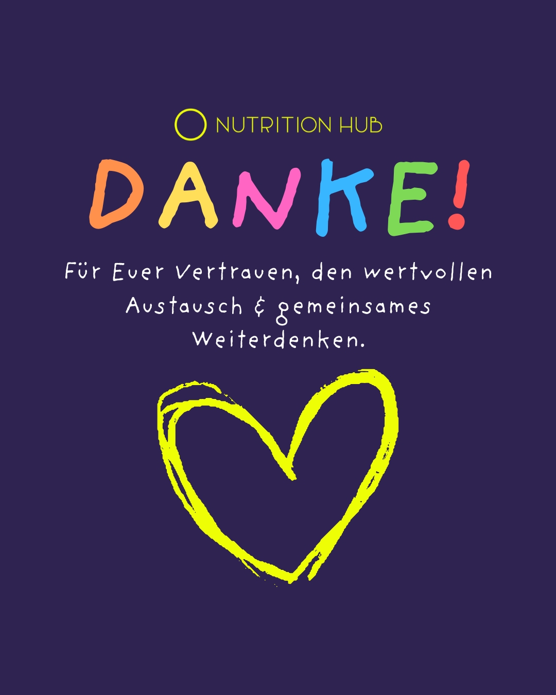 DANKE 2025. DANKE EUCH!
Bevor wir uns in Plätzchen, Pause & Punsch verabschieden, spulen wir kurz zurück: Dieses Jahr war für uns kein „Business as usual“, sondern 2025 stand ganz im Aufbau unserer Gemeinnützigkeit. In nicht nur einer (🤪) Session haben wir uns gefragt:
👉 Worin sind wir richtig gut?
👉 Wie entfalten wir echte gesellschaftliche Veränderung?
Unsere Antwort:
Zukunftsbilder entwickeln. Zukunftskompetenz stärken. Menschen vernetzen.
Für eine Ernährungswelt, in der sich die Verbraucher:innen sicher in ihren Ernährungsentscheidungen fühlen.
Ein kleiner Rückblick:
🥗 Future Bites Roadshow „Food is Medicine“ in Hamburg, Köln & München
130+ Expert:innen aus Medizin, Ernährung, Wissenschaft & Praxis.
Klar wurde: Interdisziplinarität ist der Schlüssel und Kommunikation der Gamechanger. Die good News: Wir arbeiten derzeit an einem Food is Medicine Konzept für 2026. 💪 Danke an alle Teilnehmenden & unsere Partner Dr. Schär & Abbott 🤝
📍 Science meets Social Media in Düsseldorf
Mit Yakult Science for Health haben wir bei diesem Event den Grundstein für unser Paper „Fakten im Feed: Gemeinsam zu vertrauensvoller Ernährungskommunikation“ gelegt (Release: 28.01.2026 👀). Denn wenn Fachwissen Social Media souverän nutzt, wird aus Wissen Wirkung.
📚 Heidelberger Ernährungsforum
Auch hier wurde klar: Gute Ernährungskommunikation ist entscheidend und es ist noch viel zu tun. Wissenschaft und Ernährungsfachkräfte müssen in Social Media sichtbarer werden. Gleichzeitig bremsen Algorithmen, Zeitaufwand und fehlende Vergütungsstrukturen. Danke an die Dr. Rainer Wild-Stiftung für die Einladung!
2026 steht einiges an - seid gespannt! Wir wünschen euch ruhige Feiertage, gute Gespräche und ein neues Jahr voller Freude. 🎄✨
Euer Team von Nutrition Hub 💛