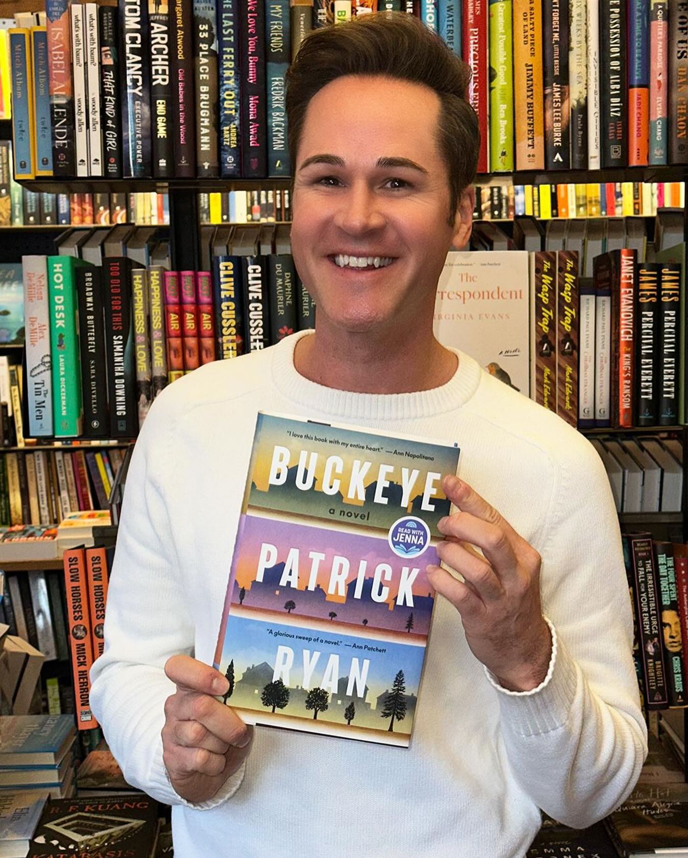 @timtalksbooks Favorite Book of the Year is “Buckeye” by @patrickryannyc.
“A glorious sweep of a novel” that weaves the intimate lives of two midwestern families across generations, from World War II to the late twentieth century.