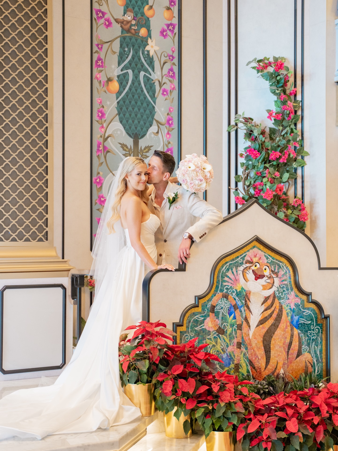 All I can say is that this wedding was shining, shimmering and oh so splendid. 🧞♂️✨
Our first sailing aboard the Disney Treasure was made perfect getting to join these two lovely humans and capture the memories of their marriage around this beautiful ship. And as if it wasn’t magical enough already, it was a Very Merrytime sailing as well! Too many favorites to choose from so head over to the blog linked in my stories for more!
#disneytreasure #disneytreasurecruise #disneytreasurewedding #disneycruiseline #disneycruiseweddingphotographer #disneyweddingphotographer #disneycruiseweddingvideographer #disneyweddingvideographer #disneyfairytaleweddings