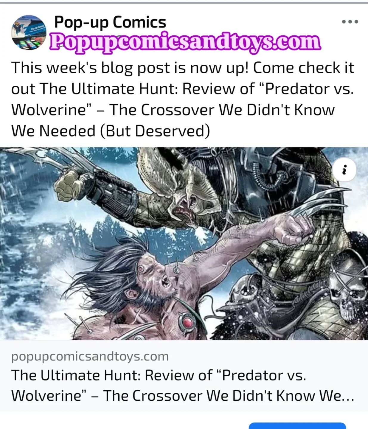 #blogpost #popup_comics #wolverine