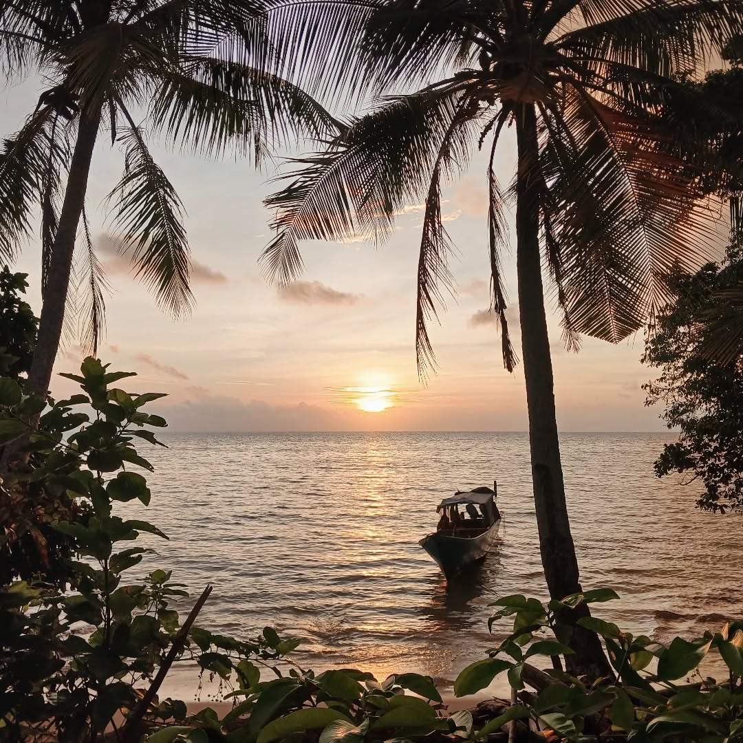 Chasing sunsets in Raja Ampat feels like watching the world exhale 🌅
The sky melts into layers of gold, coral, and deep violet, reflected perfectly across endless seas and limestone islets. Time slows, worries fade, and for a moment, it’s just you and nature putting on its most magical show.
#RajaAmpat #SunsetMagic #IslandDreaming #beachvibes🌊 #rajaampatisland #NatureAtItsBest #Wanderlust #goldenhour #Ayau