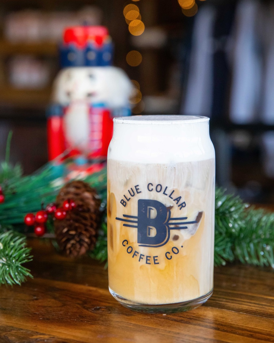 It’s never too cold for cold brew or blended coffee when it tastes like this. The NUTCRACKER COLD BREW is packed with hazelnut, praline, and almond flavor.
Available for a limited time.