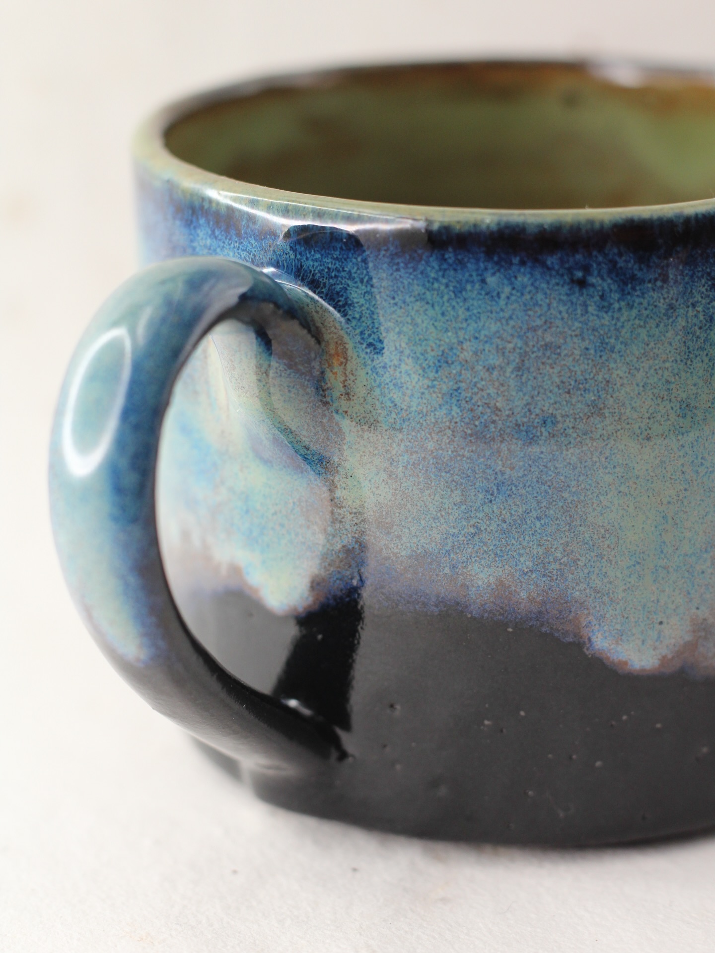 Some totally dreamy new glaze experiments 😍😍😍 #jenmakespots #dreamy #glazemagic