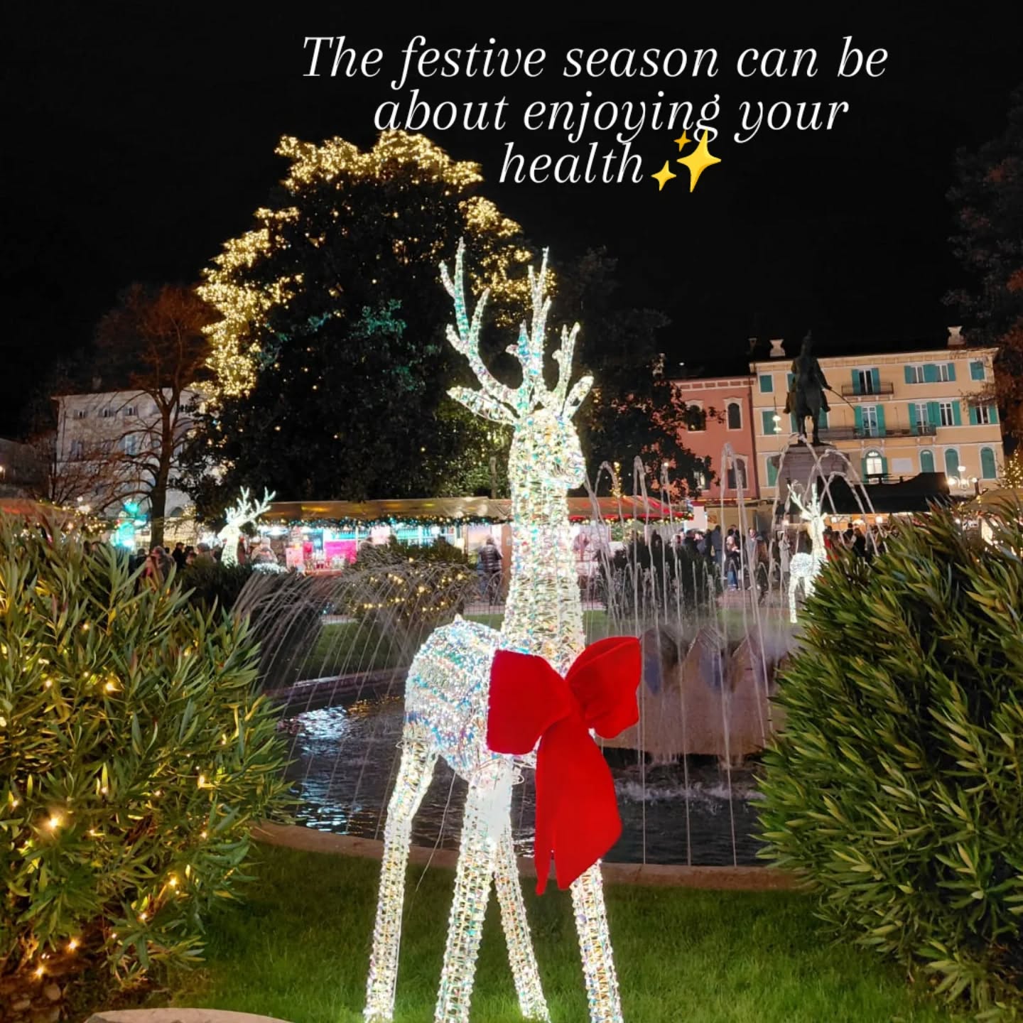 Keeping in touch with your health during the festive season can be challenging - see my
blog post here: thehealthpilgrim.com, how to use simple strategies to not start all over again in Jan'26