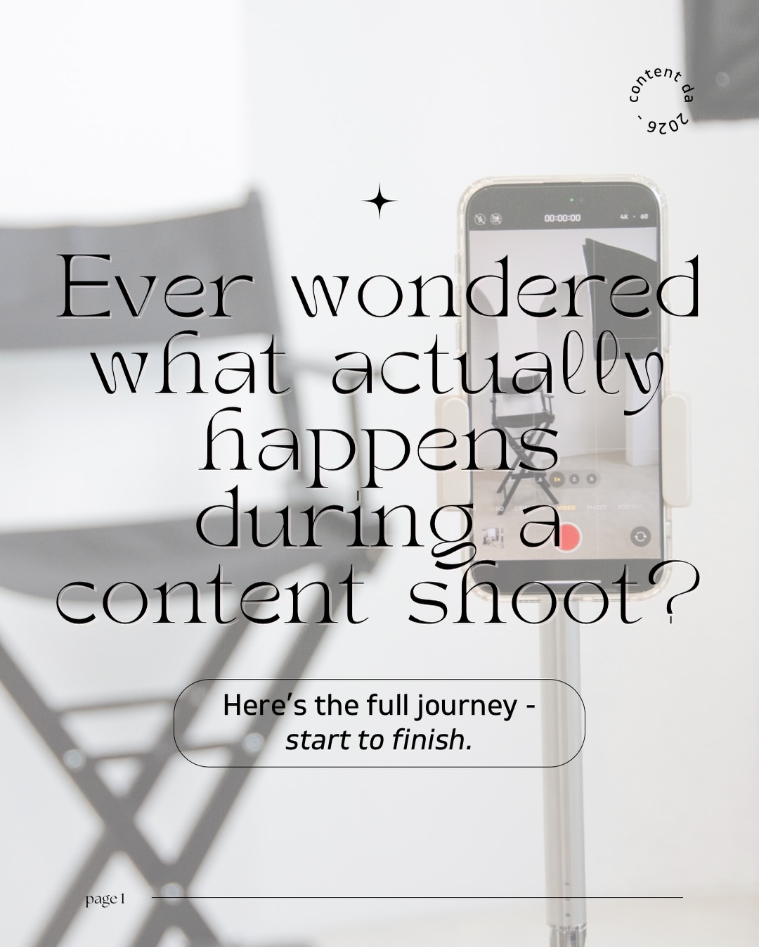 Most people think a content shoot is just “show up and smile”…
But the truth is, a strategic shoot can change the way your brand shows up online!
When everything is planned with intention - your message, your visuals, your energy - the content becomes so much more than photos or videos.
It becomes a brand experience.
If you want your 2026 content to feel aligned, effortless, beautiful and unmistakably you, let’s create it together!
📸 Book your 2026 shoot by DMing me now or enquiring via my bio link 💌
#socialmediamarketing #wellnessbrand #contentcreatoruk