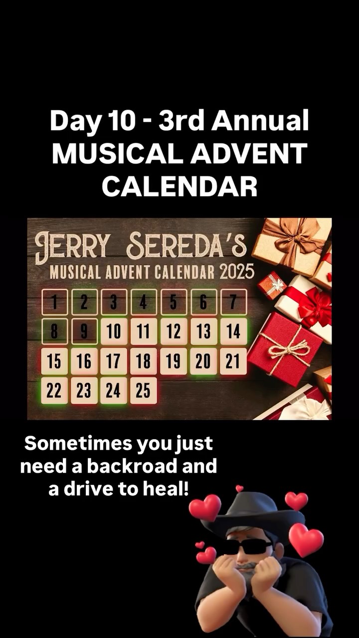 Day 10 - Backroad Therapy! Hope you’re having a great week! See you tomorrow for another day in the Musical Advent calendar :)
#indigenousmusic #countrymusic #manitobamusic #canadiancountry #jerrysereda