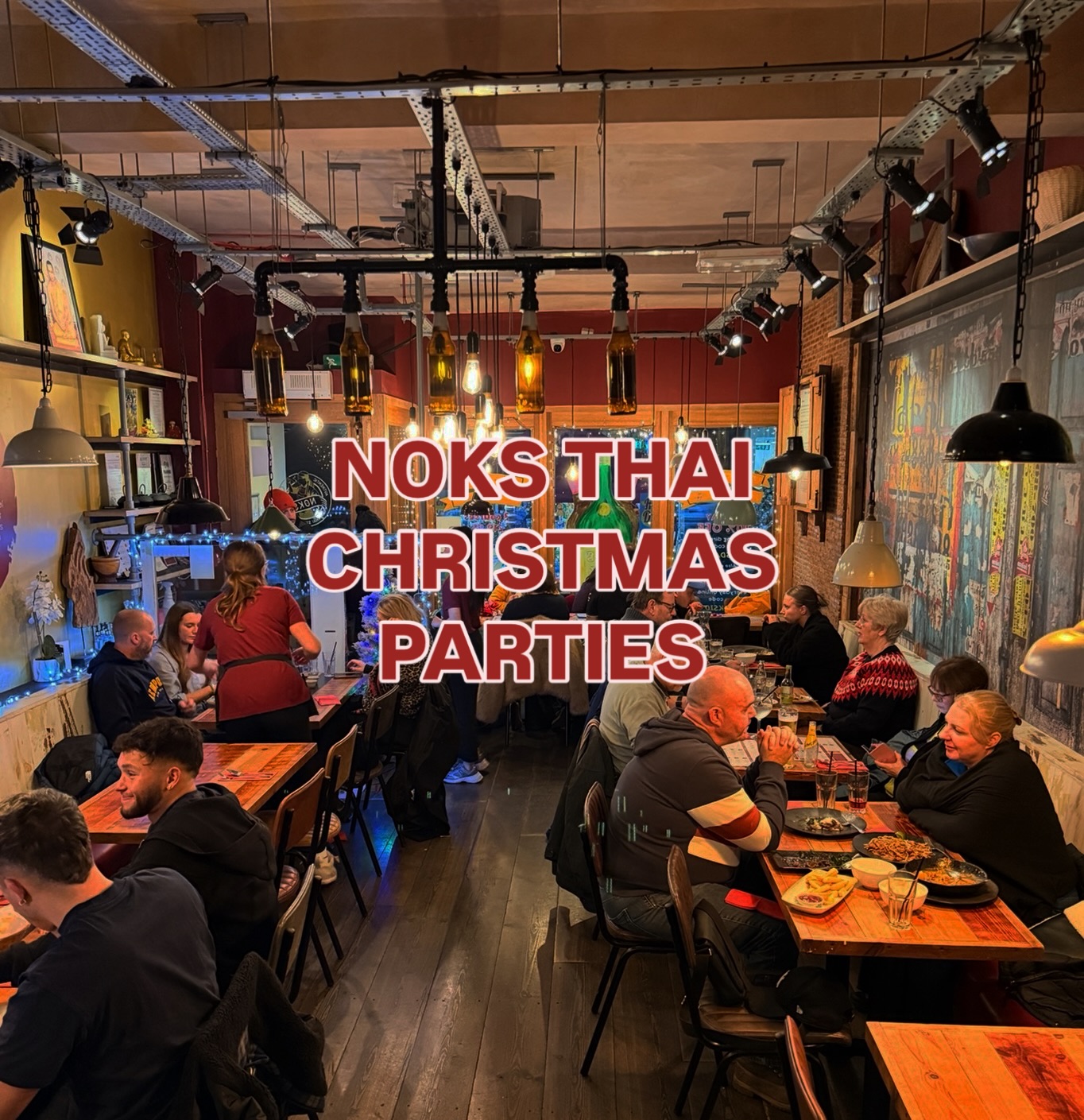 Mini Christmas Parties at Nok’s ✨🎄
Gather your favourite people (4–12 of them!) for a cosy festive get-together
Book before 7pm and we’ll treat you to free prawn crackers & dip 😋
Tap the link in bio to book or just send us a message 😊
#bramhall #christmasparties #noksthai #thaifood