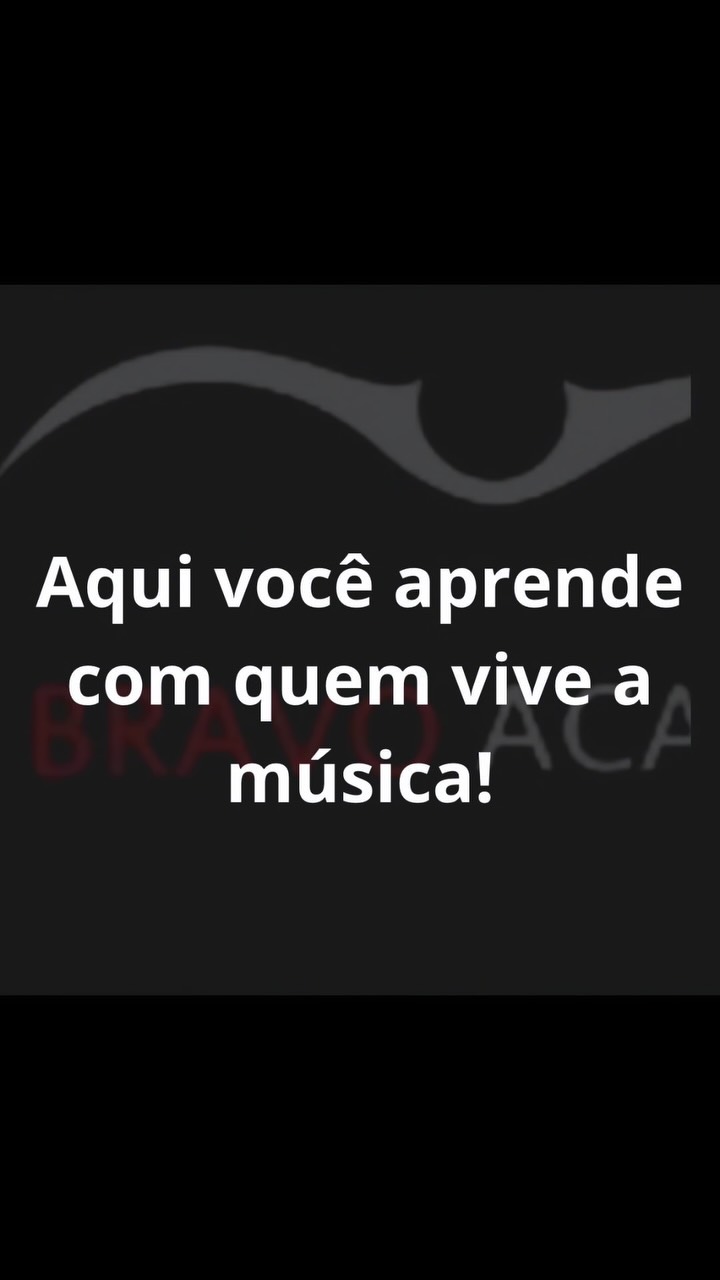 🎵 Aqui você aprende com quem vive a música!
⠀
Na Bravo, cada professor carrega uma história, uma formação sólida e uma paixão genuína por ensinar. São músicos experientes que colocam o coração em cada aula!
⠀
📚 Formação técnica
🎤 Vivência musical real
❤️ Didática humanizada
#bravoacademiademusica