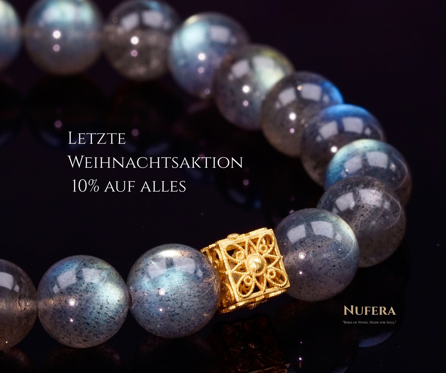 ✨ 10 % Rabatt vor Weihnachten ✨
Schmuck, der mehr ist als nur schön.
Bei Nufera wählen wir Edelsteine ausschließlich in hochwertiger Qualität – mit Sorgfalt ausgewählt und in der Schweiz von Hand gefertigt.
Jedes Stück erzählt von Ruhe, Natürlichkeit und liebevoller Handarbeit.
Ein Geschenk, das von Herzen kommt – für dich selbst oder für einen Menschen, der dir wichtig ist.
🎄 Nur für kurze Zeit vor Weihnachten
👉🏻 www.nufera.ch ✨
#Weihnachtsgeschenk #HandgemachtSchweiz #Edelsteinschmuck #Geschenkidee #SwissHandmade