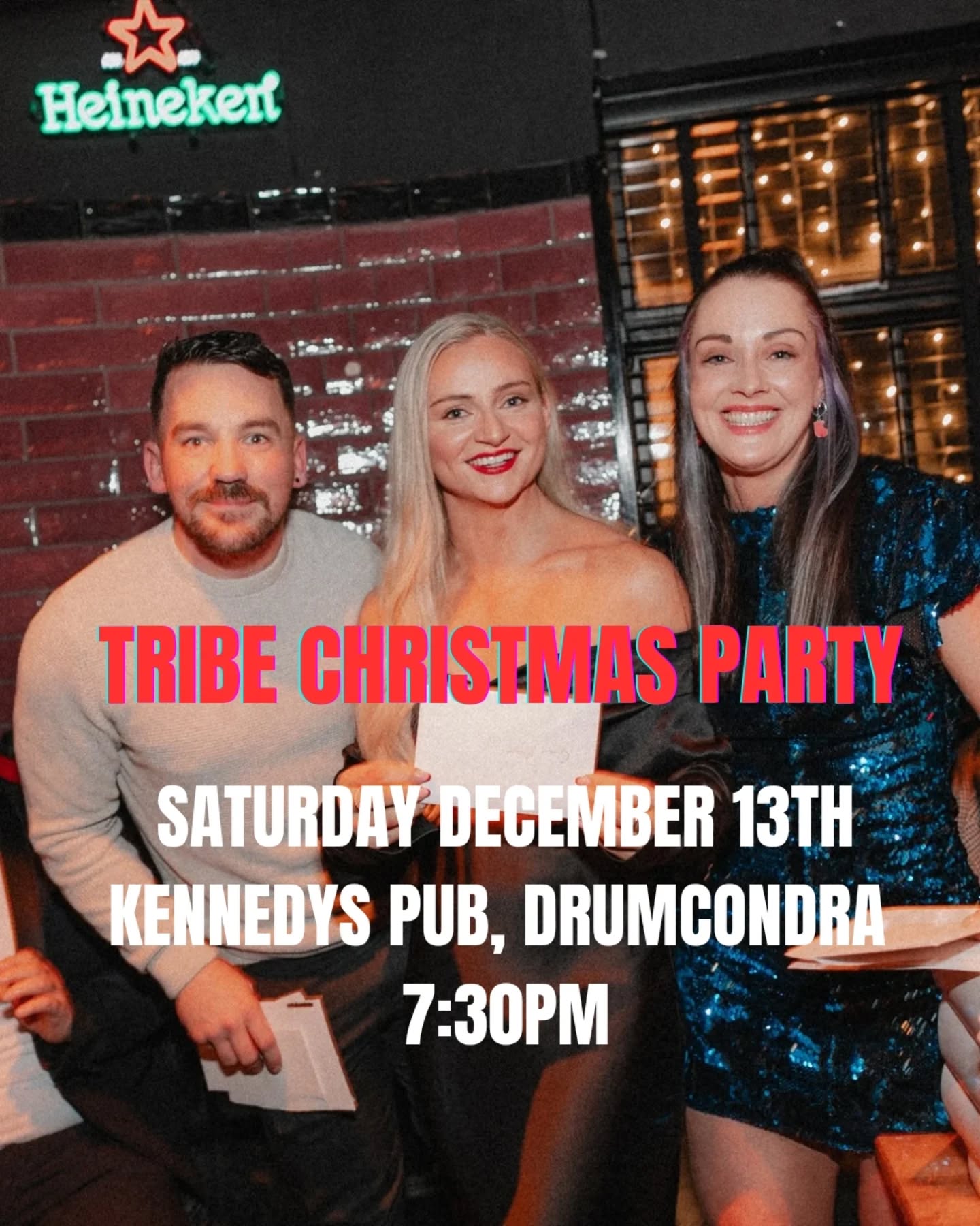🎄✨ TRIBE CHRISTMAS PARTY & AWARDS NIGHT ✨🎄
This Saturday we celebrate an incredible year together — and we’re doing it in style at Kennedy’s!
🕢 7:30pm
📍 Kennedy’s Pub, Drumcondra
It’s time to:
🎉 Raise a glass with your Tribe
🏆 Celebrate our annual award winners
😂 Laugh, dance, and enjoy a well-earned night off training
🤝 Come together as the community that makes this place what it is
Whether you’ve been with us all year or just joined recently — you’re part of the family, and we’d love to see you there.
Bring your festive spirit, your best dance moves, and maybe leave your lifting belt at home for this one 😉
Let’s finish 2025 the way we started — together. ❤️💙
See you Saturday!
#CFDTribe #CrossFitSantry #TribeGyms
