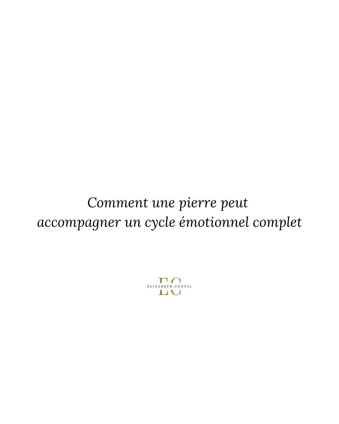 Une pierre peut vous accompagner dans un cycle émotionnel complet.
Non pas en « faisant disparaître » les émotions, mais en vous aidant à les traverser plus sereinement. Certaines apportent du calme quand tout s’agite, d’autres vous soutiennent quand la fatigue émotionnelle se fait sentir, et d’autres encore vous aident à retrouver de l’élan quand vous commencez à sortir de la tempête.
C’est un peu comme un fil conducteur, la pierre vous rappelle ce dont vous avez besoin, étape après étape, jusqu’à ce que tout se rééquilibre.
C’est doux, simple, et souvent très juste.
#lithotherapie #gestiondesémotions #énergétique