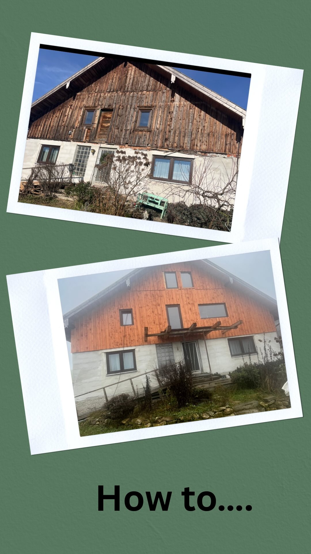 Weiter geht’s bei unserem Umbauprojekt….
Der erste Teil unserer Fassade ist geschafft und war mit Abstand auch der Aufwändigste…
Zudem hatten wir noch ein leichtes Holzöl Debakel 😂 seit dem Holzöle nämlich nur noch auf Wasserbasis sein dürfen ist die Farbe Bankirai nämlich orange und nicht mehr dunkelbraun 😂🤦🏼♀️ die Sonne wirds schon richten…
Aber nach Balkentausch, neuer Lattung und ein Upgrade an Fenstern ist der Part schon mal erledigt.
Und wir alle haben festgestellt, das Holzbauweise echt Spaß macht. Wir konnten alle unsere Zimmererskills erweitern und ganz ehrlich, das ist so ein cooler Beruf, ich Merks mir mal fürs nächste Leben vor😝
Nachdem wir auch hier wieder alles selbst gemacht haben hielten sich die Kosten dafür auch sehr in Grenzen, also Holzpreis, das Holzöl und die Schrauben.
So ist es uns möglich kostengünstig alles zu sanieren, weil mal ganz ehrlich bei einem Hof mit 6 Gebäuden ist das sonst unmöglich bei ganz normalen Jobs wie unseren.
Darum teil ich das so gerne mit euch, es ist möglich mit kleinen Mitteln viel zu bewirken. Dazu braucht ihr nur: die Idee, die Initiative und ziemlich gute Freunde!!!
#permakultur #farmlife #bauernhaussanierung #fassade #holzbau #holzbauweise #ausaltmachneu #vorhernacher #diy #letsgo #womenempowerment #zuhause #handwerk #heimwerker #zimmerer #hilfdirselbst #holz #holzarbeiten #beforeafter #renovierung #sanierung #keinewissenschaft #gestaltewieduwillst #vielfürwenig #hausbau #girlsjustwannahavefun #dukannstallesschaffen #mut #doityourselfproject