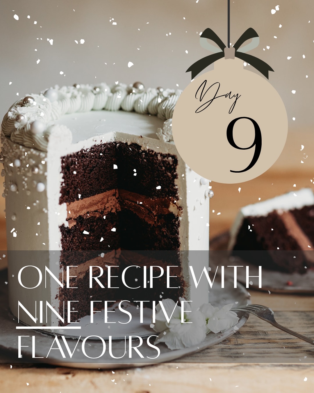 On the ninth day of Christmas…
CMC gave to me…
9 festive flavour pairings. Swipe for recipe and save this post for some Christmas baking inspiration.
Festive Flavours:
🍊 Chocolate Orange – add the zest of one large orange to your chocolate sponge and another zested orange to your ganache or buttercream when filling the cake
🍒 Black Forest – when putting together your cake, soak your sponges in cherry kirsch, fill will cherry compote or jam, and use a lovely light vanilla Swiss meringue buttercream
🍬 Chocolate Peppermint – fill with a mint dark chocolate ganache
🍯 Chocolate salted caramel - fill generously with delicious thick salted caramel (recipe available on @onepartlovebakery website to purchase)
☕️ Mocha - fill with a coffee Swiss meringue buttercream and soak the chocolate sponge in strong espresso coffee
🌰 Hazelnut - Filling Nutella or praline paste, Frosting Chocolate ganache, Crunch Toasted chopped hazelnuts between layers.
♥️Chocolate and Cranberry (or raspberry) - add a tart fruit compote between the layers and use a dark chocolate ganache to balance the sweetness
🫖 Chocolate chia - add the following to your chocolate cake sponge: 1½ tsp cinnamon, ¾ tsp ground ginger, ½ tsp cardamom, ¼ tsp allspice, ⅛ tsp cloves. Pair with a brown butter Swiss meringue butter cream or dark chocolate ganache.
🍫 Chocolate Fudge - fill with chocolate ganache and top with all your favourite Christmas chocolates, nuts or fresh berries.