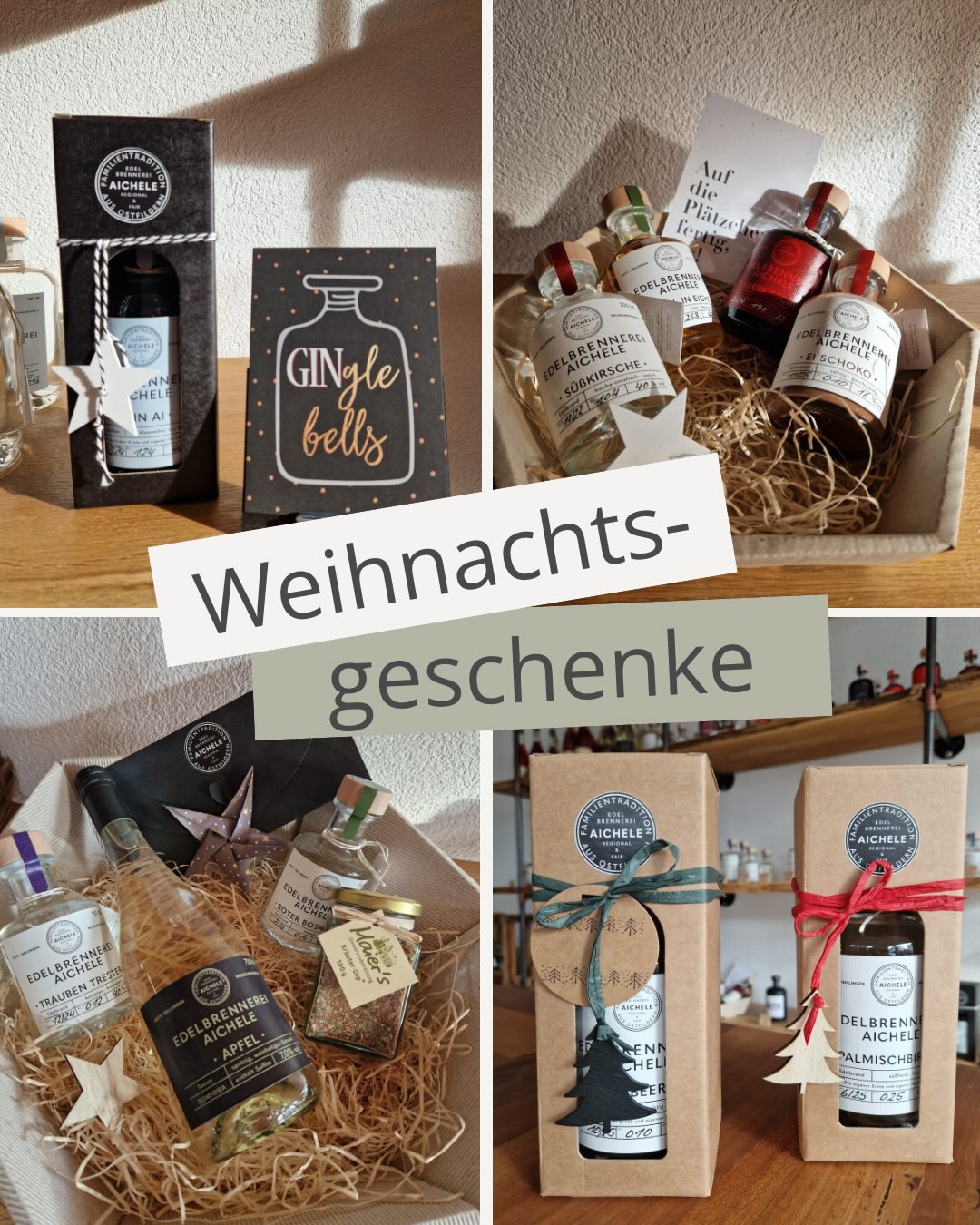 Wer sucht noch Weihnachtsgeschenke? ✨🎄🎁
Bei uns im Laden findet ihr liebevoll zusammengestellte Geschenkkörbe und Geschenktüten für jeden Geschmack. Kommt vorbei und shoppt eure Weihnachtsgeschenke 🎁
#weihnachtsgeschenke #edelbrennereiaichele #odtfildern #geschenkkorb #geschenke #weihnachten