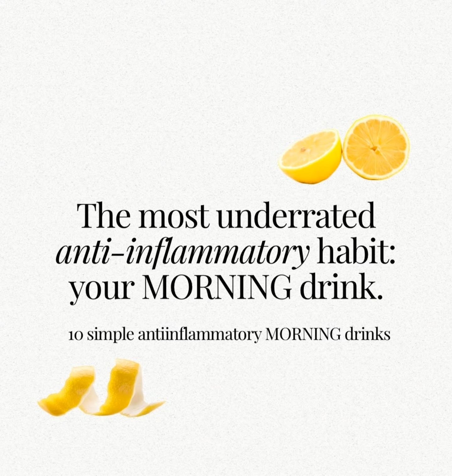 🌿 Anti-Inflammatory Morning ( & Gentle Night ) Drinks for Cancer Support 🌿
Cancer thrives in an inflamed body.
Healing thrives in a nourished one.
These homemade drinks help lower chronic inflammation, reduce oxidative stress, support detox pathways, balance the gut, and strengthen immunity—creating an internal environment less supportive of cancer growth.
✨ Turmeric + Lemon – curcumin for inflammation control & cellular protection
✨ Ginger + Honey/Maple – antioxidants, digestion & immune support
✨ Lemon + Cayenne – boosts circulation & metabolic detox
✨ Coconut Water + Chia – hydration, fiber & omega-3s for gut health
✨ Hibiscus Tea – rich in polyphenols, supports inflammation balance
✨ Warm Blueberry + Ginger – anthocyanins for DNA & immune protection
✨ Parsley Detox Drink – liver support & oxidative stress reduction
✨ Warm Apple Cider + Cinnamon – blood sugar balance & anti-inflammatory action
✨ Ginger + Fennel – gut healing & bloating reduction
✨ Chamomile + Lemon – calming inflammation & immune repair
✨ Fennel Sleep Tea – gentle detox, digestion support & deep restorative sleep 🌙
🫶 Not a cure.
🌱 But daily habits that support the body alongside cancer treatment and survivorship.
✨ Want more such healing, nourishing food ideas?
When you book our 1-Month Anti-Cancer Meal Plan, you get access to many thoughtfully curated, easy-to-follow options designed to reduce inflammation, support immunity, and help you beat cancer with food that truly heals. Visit www.beatcancer.co.in
Consistency over perfection.
Healing begins every day.
#beatcancer #healinghabits #antiinflammatoryfood #foodasmedicine #cancersupportgroup #cancersupportnutrition #antiinflammatorydiet #antiinflammatorylifestyle #antiinflammatoryliving