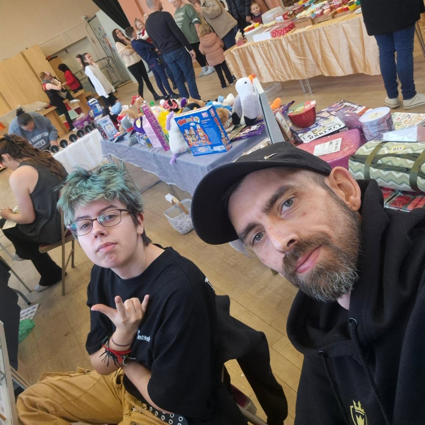 We are at tygreen community center in Harlow today