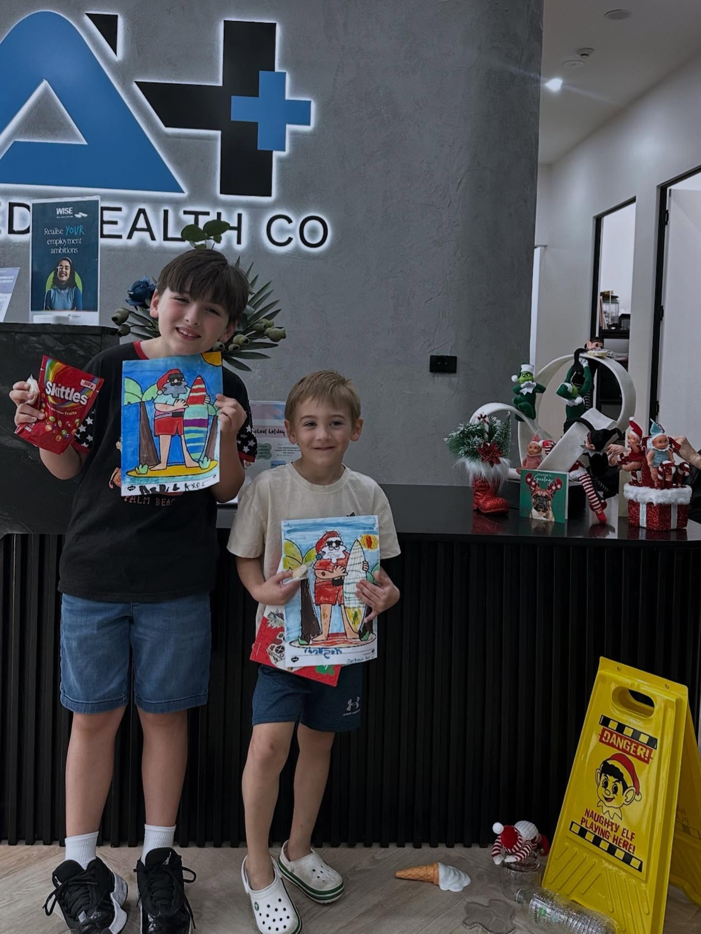 🎄✨ Our Christmas Colouring Champs!
A big congratulations to today’s winners who brought Santa to life in the most creative way 🎨👏
We love seeing our little visitors light up the clinic with their talent and holiday spirit ❤️
#AlliedHealthCo #GregoryHills