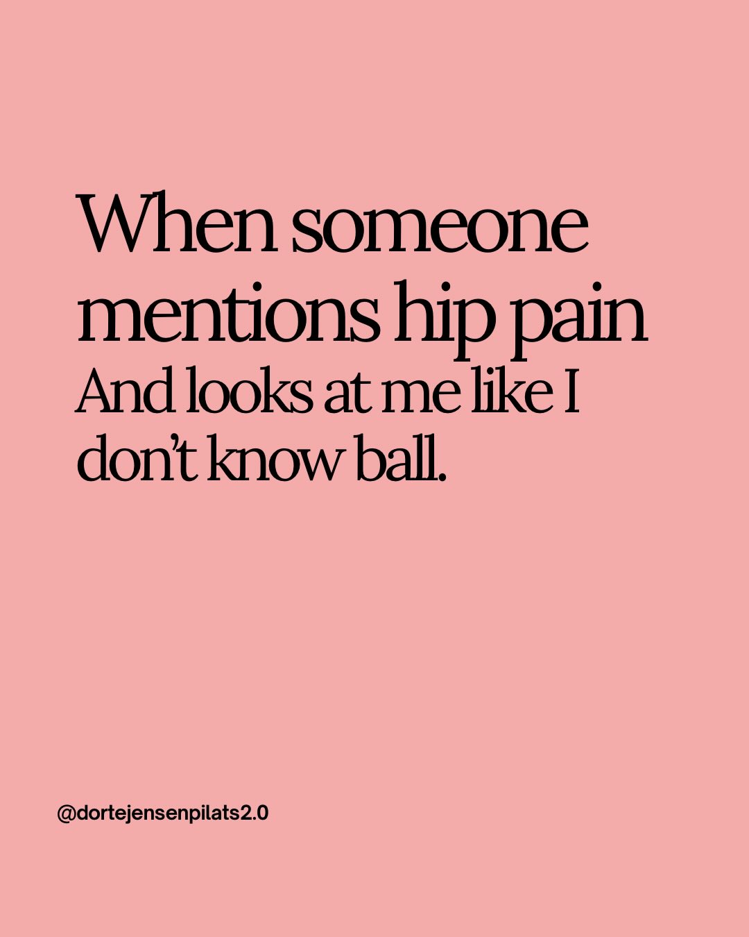 👉🏻FIRST save this post for later
✅SECOND comment “HIPS” to grab my free 5-Day
Strong Hip Clinic so you can start fixing your painful, stiff and tight hips today!
I see you doing all the “right” things, stretching your hips and back like it’s an Olympic sport…..
And still you sit on the sofa watching your favourite Netflix show, moving around restlessly because your hips and lower back are niggling and uncontrollable.
You used to run and workout regularly, but now you watch your friends and family on social media as they do the fun stuff without you.
Here’s what no one is telling you:👇🏻
Stiff,tight and painful hips affects your lower back- sometimes it’s not a lower back issue- the real issue is your hips are undertrained and lack mobility.
Let me show you how simple it can be to get rid of your niggly hips and lower back!
Comment “HIPS” and I’ll DM you the link to my free 5-Day Strong Hip Clinic 🙌🏻
#hippain #hipmobility #lowerbackpain #midlifewomen #womenover50 #menopausewellness #homeworkoutsforwomen #onlinepilates #pilatesondemand