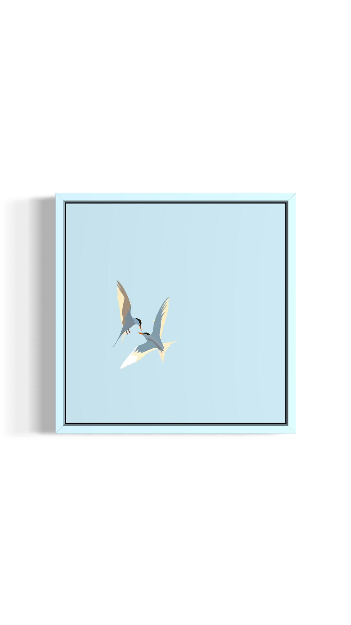 Fly, fly away…
This past month I’ve been absolutely cursed with virus after virus. So, you may have noticed I’ve been less present over here on “the gram”.
Slowly feeling my way back to normal, and will get back to sharing more very soon. In the meantime, enjoy this piece from earlier this summer 😊
Birds of a Feather: Gulls in Flight
2025
Acrylic on Birch Panel
12” x 12”
Sold