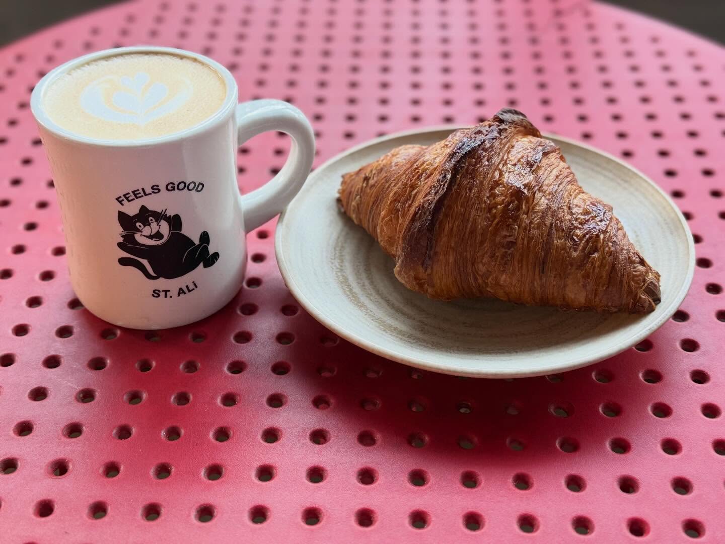 Back at one of my favorite cafes in Melbourne @st_ali near Queen Victoria Market