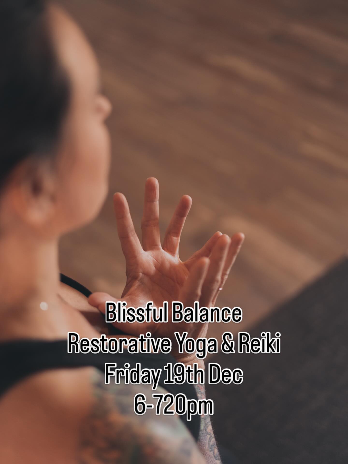 ✨ Feel Good Friday | Blissful Balance ✨
This Friday | 6.00–7.20pm
This week our much-loved Feel Good Friday is guided by the beautiful Daria, offering Blissful Balance, a deeply nourishing blend of restorative yoga + Reiki.
Restorative yoga invites the body to soften and be held, supported by bolsters, blankets, and stillness, gently guiding the nervous system into rest. Reiki meets you there, a subtle yet powerful energy that flows where it’s needed most, supporting balance, clarity, and deep calm. In this space, you may receive Reiki as a group energy, with moments of individual attention woven in.
At this time of year, when life feels full and fast, this class is an invitation to pause…
to exhale…
to remember what quiet feels like.
🕯 One of our most popular offerings
🕯 No experience needed — just come as you are
🕕 6.00–7.20pm
💫 $27 drop-in
💫 All TPY passes & memberships accepted
Come rest. Come receive. Let yourself be held. 💛
#yogaperth #perthyoga #perthyogacommunity #perthyogastudio #perthyinyoga #twistingpeacockyoga #perthrestorativeyoga #reiki #restorativeyoga