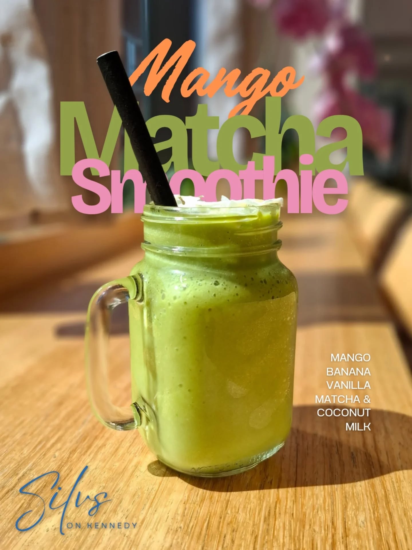 Summer means matcha. Summer means smoothies.
Combine the goodness of both with our Mango Matcha Smoothie.
With mango, banana, premium matcha, vanilla & coconut milk; it's refreshing, energising and tastes delicious.