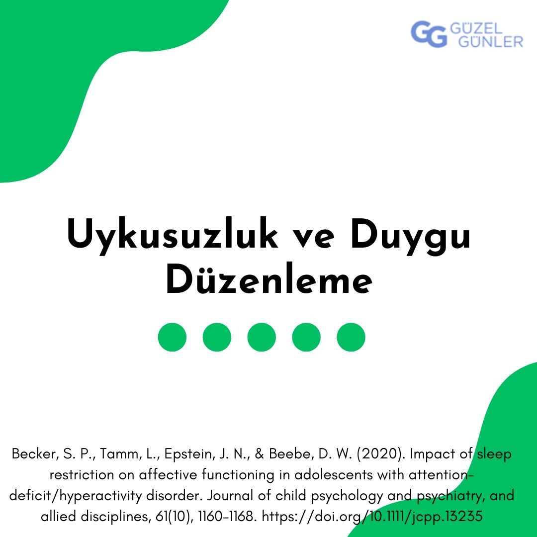 Uykusuz kalmak, duygu düzenleme becerilerini olumsuz etkileyebilir.
Uykusuzluk, beynin ön bölgesinde yer alan ‘fren mekanizması’ olarak da adlandırılan özdenetim sistemini zayıflatır.
Bu gönderi, Psk. Emre Berk Taşdemir, Psk. Helinnaz Taş& Psk. Derin Deniz Tuzcu ve Stj.Psk. Maya Evirgen tarafından hazırlanmıştır.
Editör: Uzm. Psk. Sıla Kumral