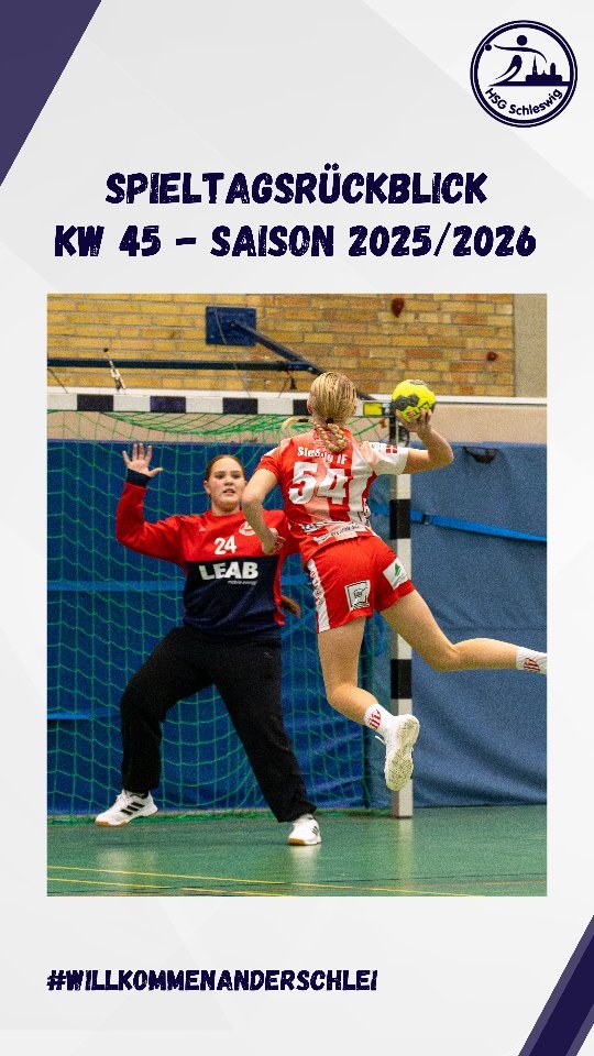 Recap 8.11.
Hier nachträglich Impressionen vom vorletzten Wochenende mit unseren weiblichen D-Jugenden 🤾♀️
#hsgschleswig
#willkommenanderschlei
📸 @crsbmn.vlogs