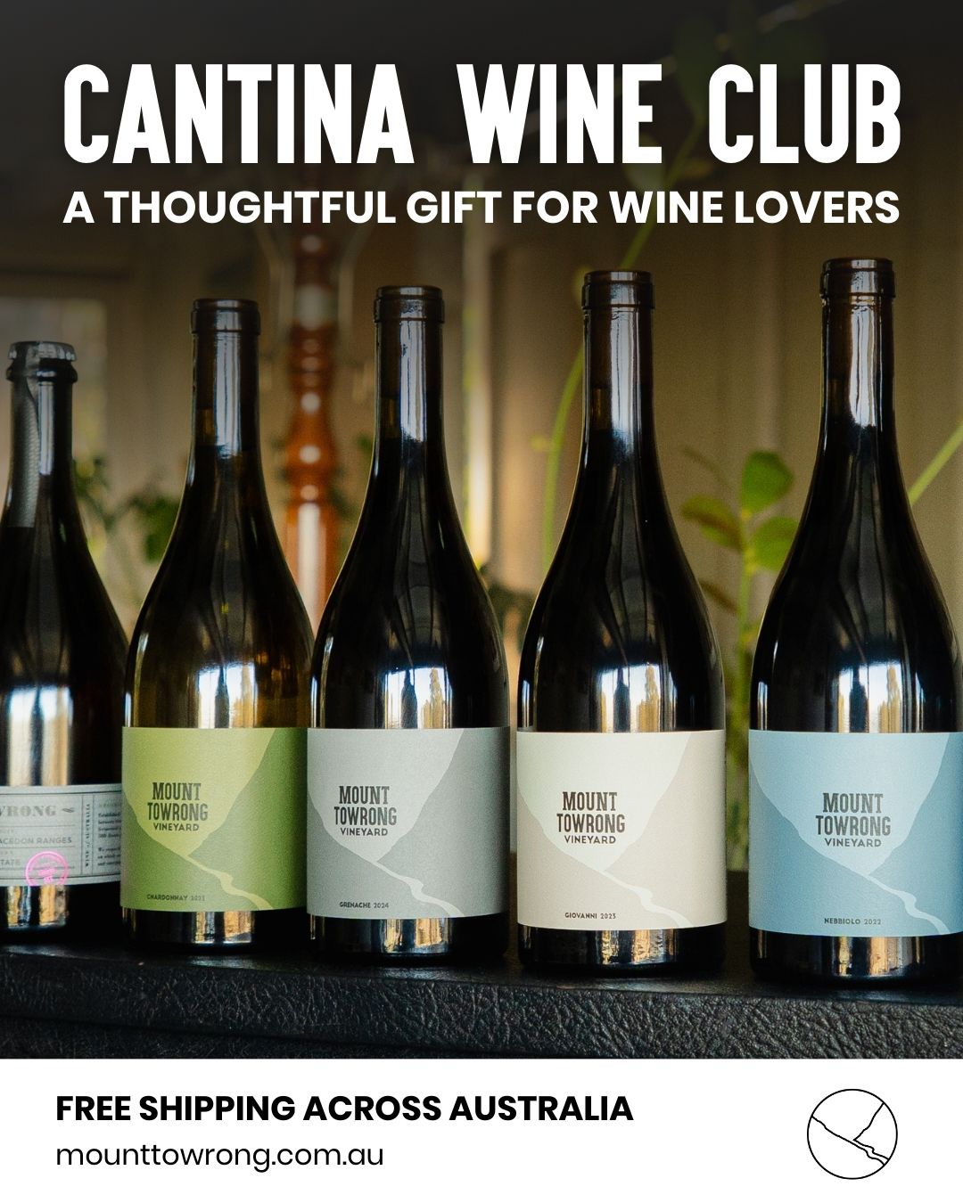 For the person who appreciates good wine - a Cantina Wine Club membership.
Six bottles, handpicked by our team and delivered every few months, with free shipping across Australia. Simple, generous, and made to be enjoyed.
.
.
.
.
.
.
#mounttowrongvineyard #mounttowrong #macedonranges #macedonrangeswine #victorianwine #australianwine #wineclub #giftideas #macedonrangesnaturallycool #cellardoor