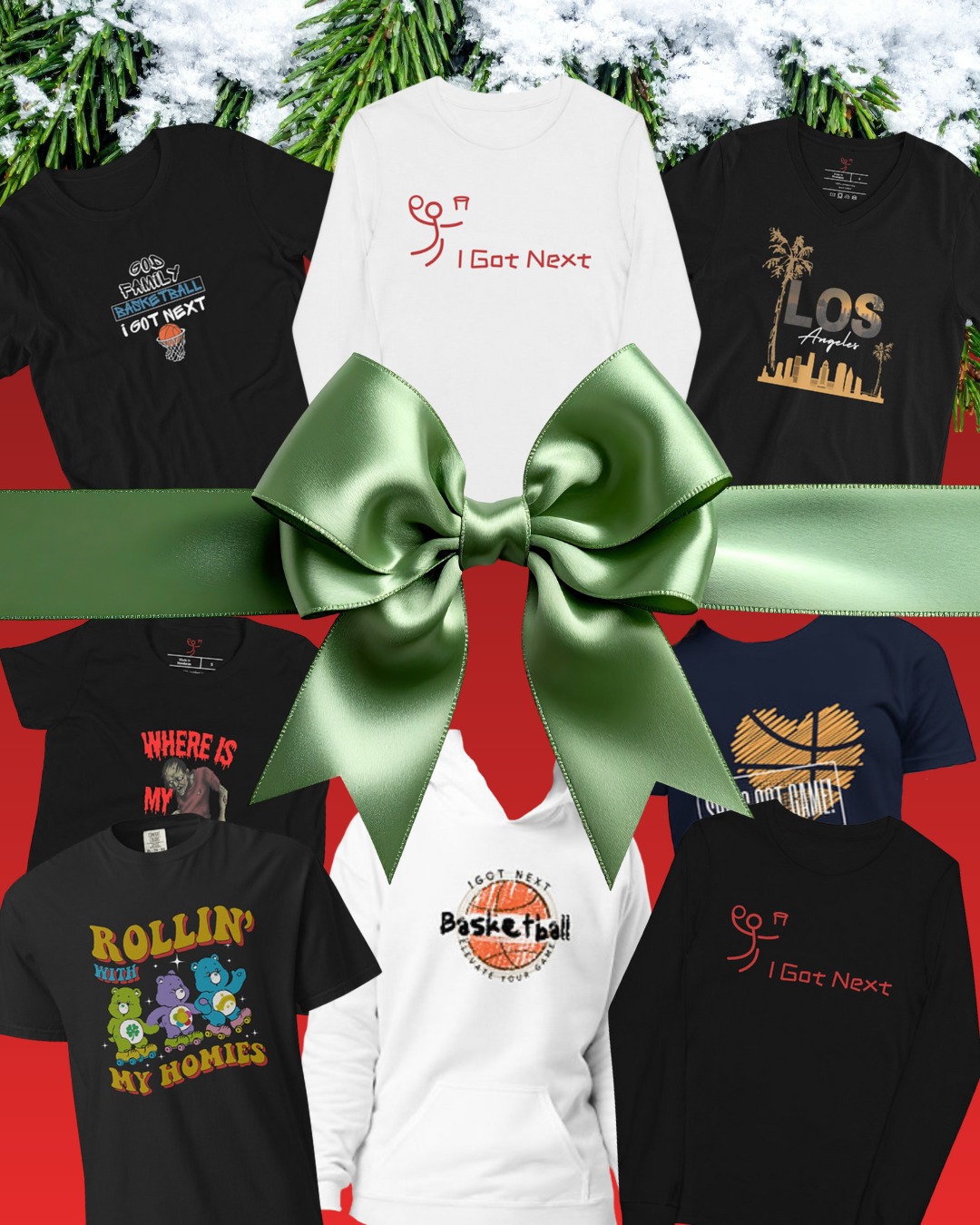 For this season we got apparel and accessories for anyone you need, absolutely ready and made for gift giving! Check us out, link in bio!
#holidays#basketball#smallbusiness#explorepage