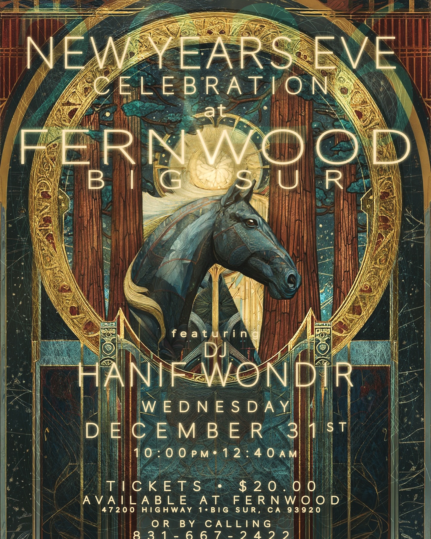 NYE in BIG SUR!
This is going to be an epic night..
LOCK IN YOUR TIX NOW at @fernwoodbigsur !!!!!!
1❤️