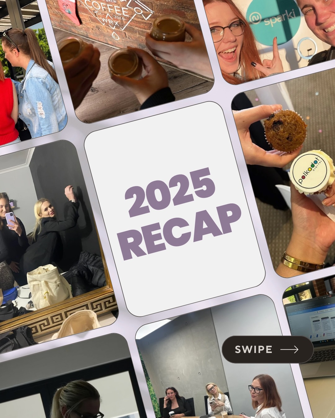 What. A. Year. 💜
2025 gave us early morning coffee’s, client wins, launch prep, team laughs, late night brainstorms and the kind of momentum we are carrying straight into the new year.
Thank you to every client, partner and person who has been part of our story so far. You’ve made this year unforgettable ✨🤩
We’re taking a short break to recharge and will be back on 12 January 2026 ready for even bigger things!
Here’s to growth, good people and a beautiful 2026 ahead!
💜