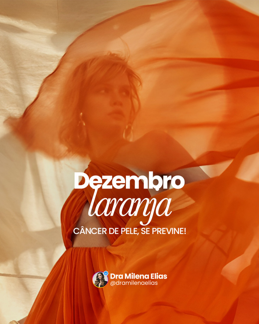 Sol é parte da nossa rotina, principalmente no verão.
O problema não é “tomar sol”, mas se expor sem cuidado, ignorar sinais estranhos na pele e adiar por anos aquela consulta que poderia detectar algo no início.
Autoexame, proteção diária e acompanhamento com o dermatologista não são exagero: são atitudes simples que podem evitar complicações lá na frente e tornar qualquer tratamento muito mais tranquilo.
Se você tem alguma pinta diferente, mancha que mudou ou lesão que não cicatriza, aproveite o Dezembro Laranja como um lembrete: marque sua consulta e venha avaliar sua pele com calma.
