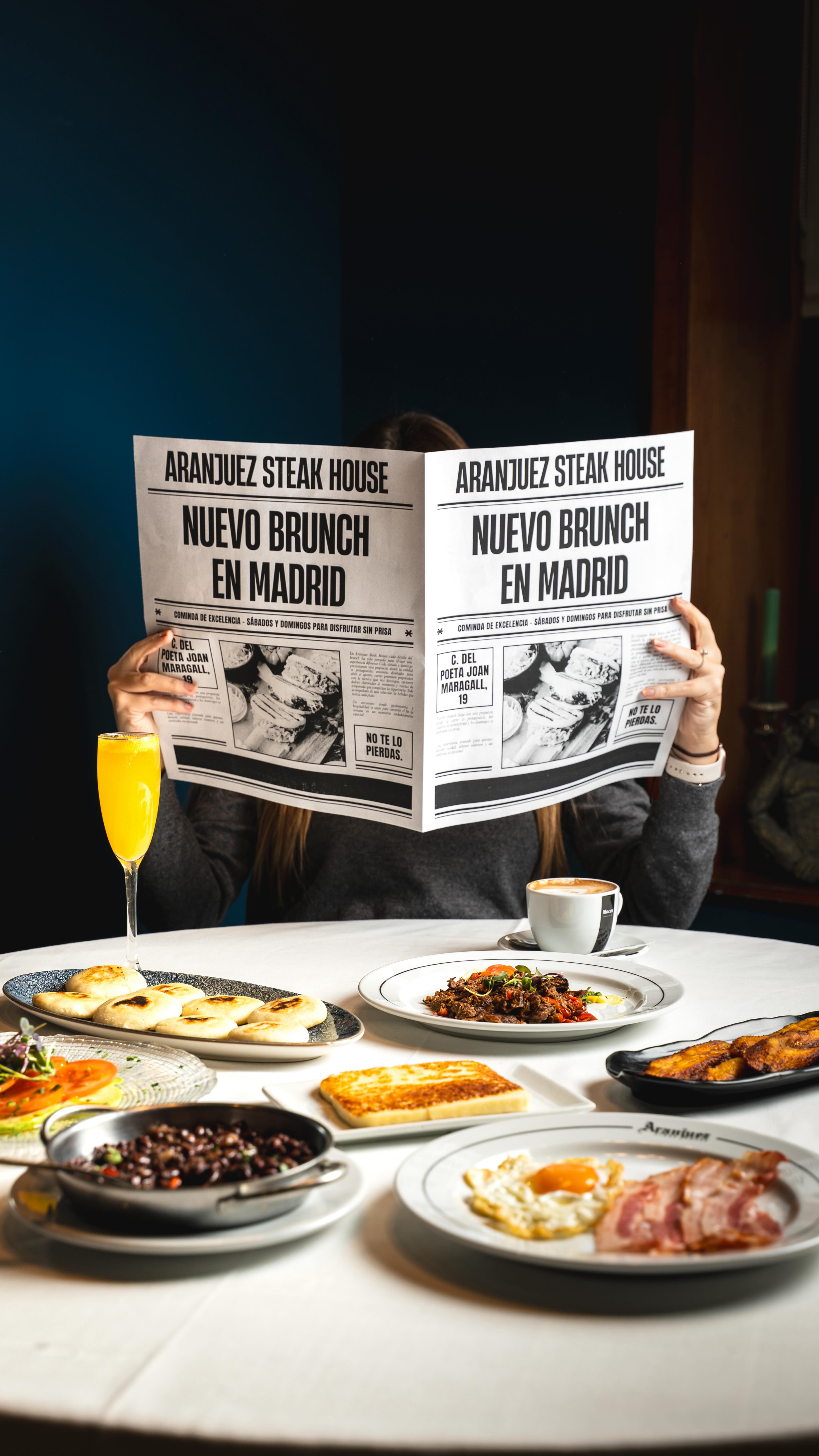 Nuevo brunch en Madrid🥖🍴
Todos los sábados y domingos en Aranjuez Steak House. Una propuesta pensada para empezar el fin de semana con calma, buena mesa y el estilo que nos define.