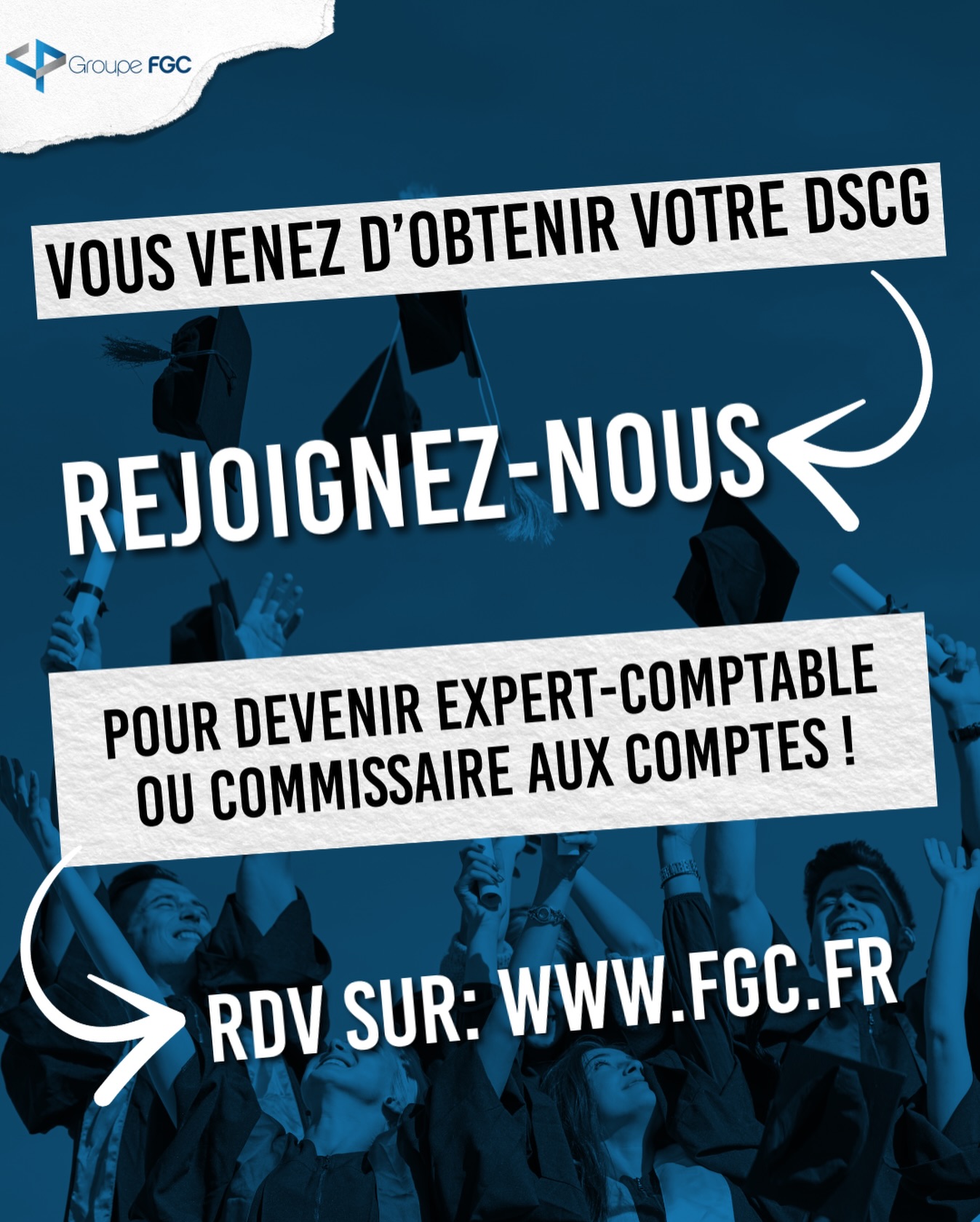 🎉Vous venez d’obtenir votre DSCG? Félicitations !
💪🏻Tentez l’aventure Fgc
👉🏻Rejoignez-nous pour devenir Expert-Comptable ou Commissaire aux Comptes !
✉️Contactez-nous par message privé ou sur notre site : www.fgc.fr
________
#recrutement #dscg #groupefgc #var #diplome #challenge #expertcomptable #cac #opportunitepro