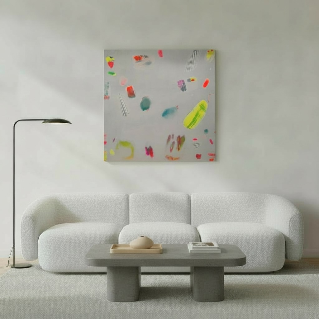 Nouvelle toile : Infinite Petals of Stars ✨ 120x120