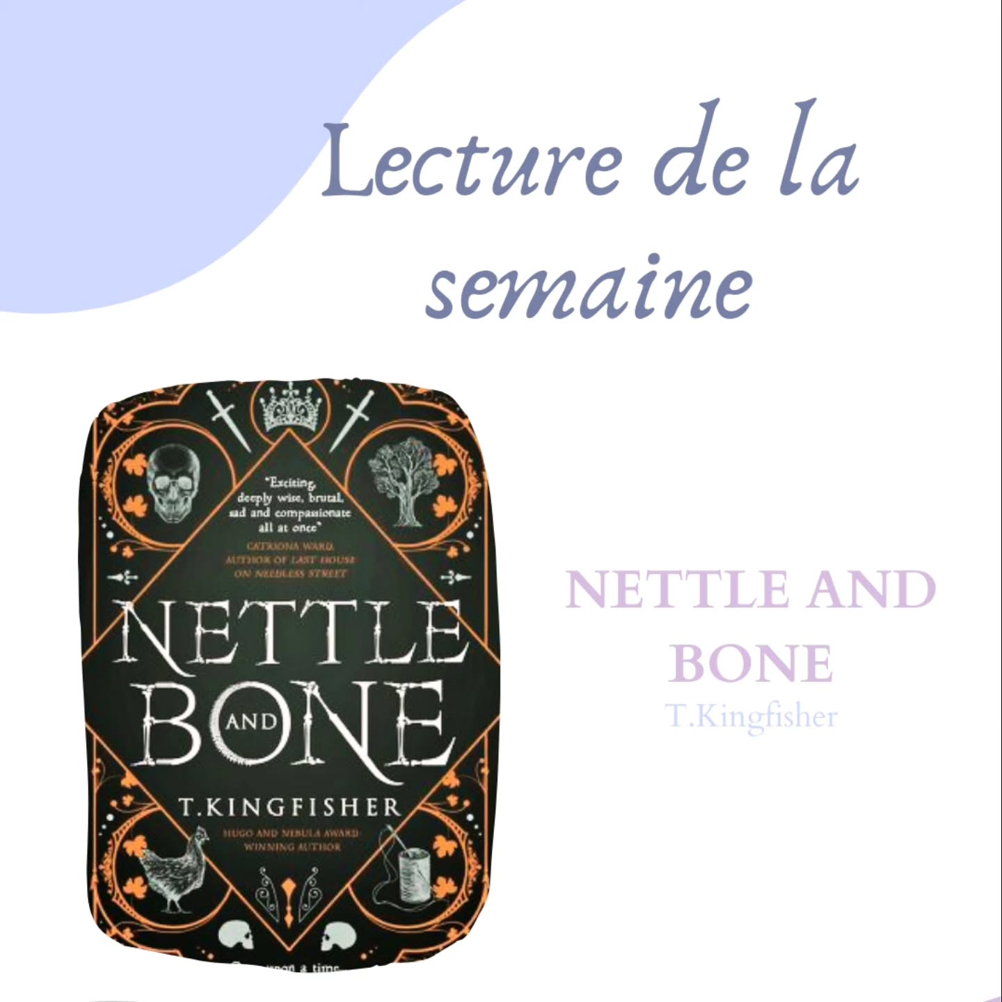 Une lecture originale ! #nettlebone #lecture