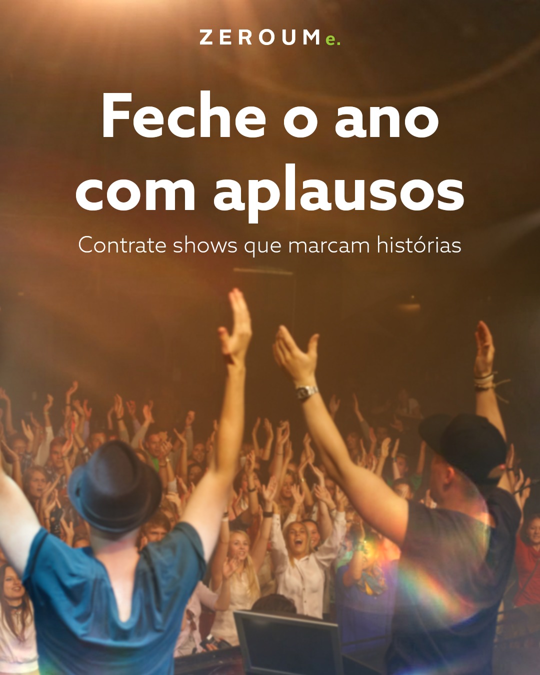 Nada é tão perfeito quanto um show para encerrar um ciclo e abrir um novo com chave de ouro.
A ZEROUMe. conecta você aos maiores artistas do Brasil, com toda agilidade e segurança que você merece.
Solicite seu orçamento e dê um show no seu evento! (Link na bio)
contato@01e.com.br
#01e #zeroume #agenciamentodeshows #vendadeshows #eventos #shows #showdefimdeano #fimdeano