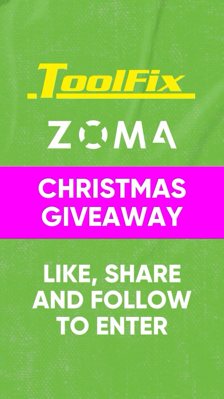 🛠️ Win a €1000 Toolfix Voucher 🛠️
Following the massive success of the Toolfix Christmas video created by ZOMA, “For The Builders Of Tomorrow,” we are giving away a massive €1000 Toolfix Voucher to one lucky winner!
To Enter:
1. ❤️ Like this post.
2. 🤝 Follow both @toolfix.ie and @zomabranding
3. 📢 Share this post to your story
To celebrate all the “builders of tomorrow” out there and thank you for the incredible support on our viral video, this is your chance to stock up on tools from all the best brands.
*For an extra entry, tag any friends who are always fixing things (or needs an upgrade!)
Good luck to everyone! Winner will be announced on 17th of December.