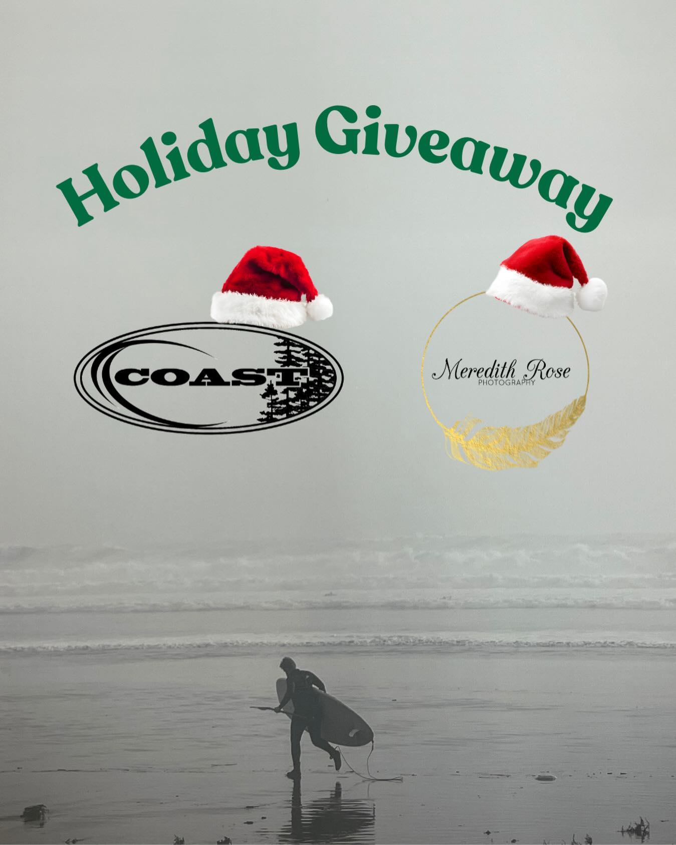 It’s Giveaway Time!!!
We’ve teamed up with @_meredith__rose_ photography to bring you one epic giveaway worth over $1000.
Prize is a 40” x 26” landscape photo on canvas from Meredith Rose Photography + a Women’s Anian Relaxed Melton from us at Coast Surf Shop.
Rules:
❄️ Like this post
🎅 Follow @_meredith__rose_ and @coastsurfshop
🎄 Tag 3 people you’ll be spending time with over the holidays.
While this post will appear on Facebook all entries must be made on instagram to qualify for the prize.
Winner will be randomly drawn on Dec 23rd and can pick up their prize at Coast Cumberland.
This giveaway is in no way sponsored, endorsed or administered by or associated with Instagram.