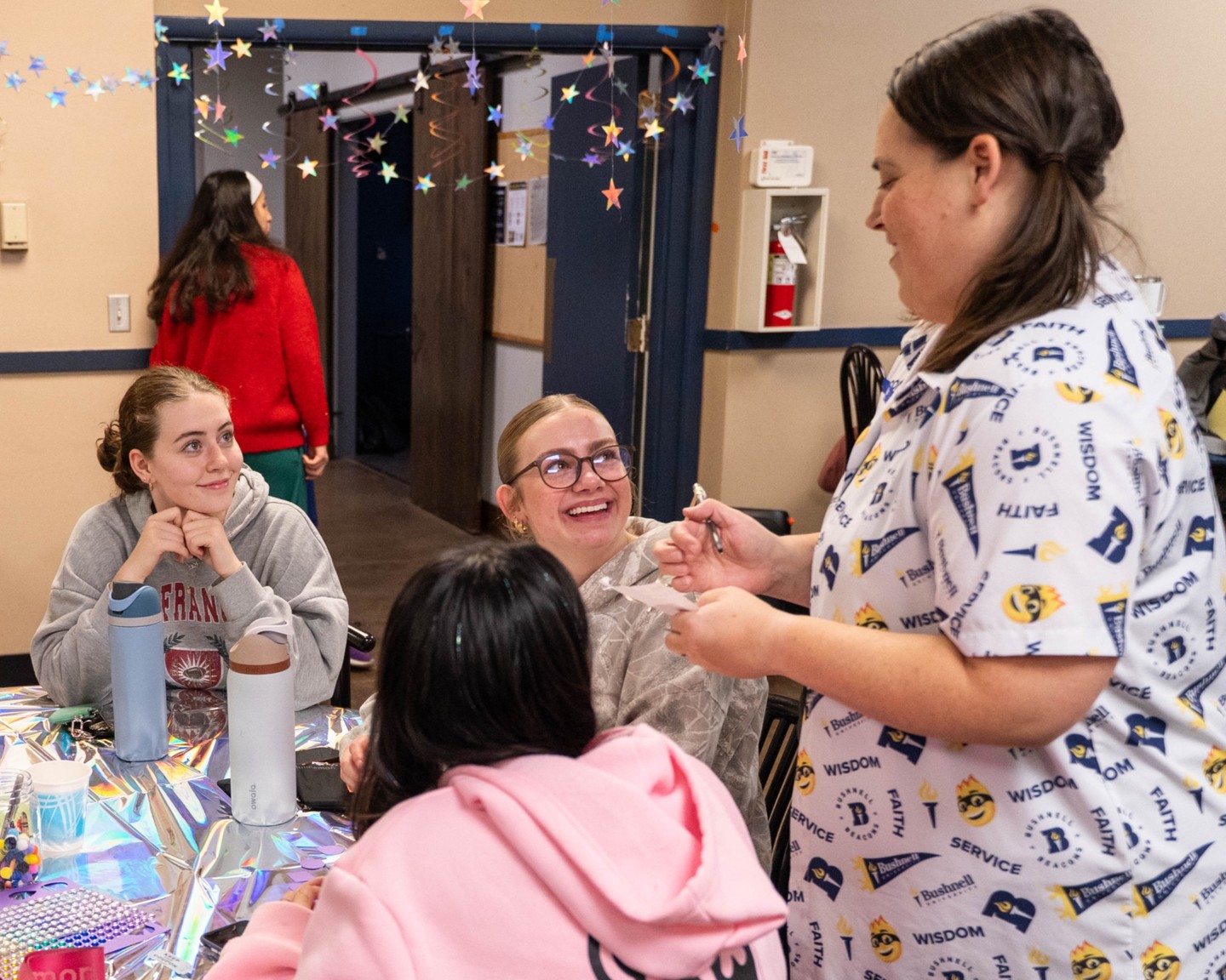 Ending the semester with breakfast, crafts, and birthday party energy at our annual Late Night Breakfast! 🎉🥞