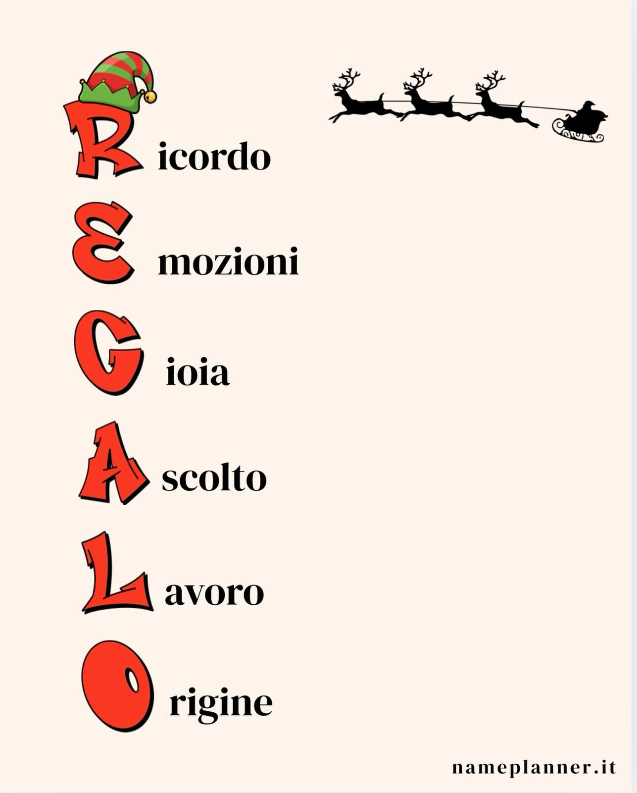 Quest’anno regala un’esperienza unica ad una coppia di futuri genitori che ti sta particolarmente a cuore. 🎁
Un ricordo indelebile che renderà la scelta del nome ancor più ricca di gioia ed emozioni.
La consulenza Name Planner è un momento di ascolto…. i futuri genitori condividono l’augurio speciale che desiderano porgere al loro bimbo/a in arrivo per vederlo poi riflesso in un consiglio personalizzato, frutto di un accurato lavoro di ricerca.
Il nome è il primo regalo che ci viene fatto; è il punto di partenza, l’origine del nostro viaggio.
Cosa aspetti? 🎅🏻🎄
#regalodinatalepersonalizzato #sceltadelnome #nameplannerforkids #nameplanner #parentstobe❤️ #futurigenitori #esperienzaunica #momentoindimenticabile #momentounico #cicognainarrivo #bimboinarrivo #futuramamma