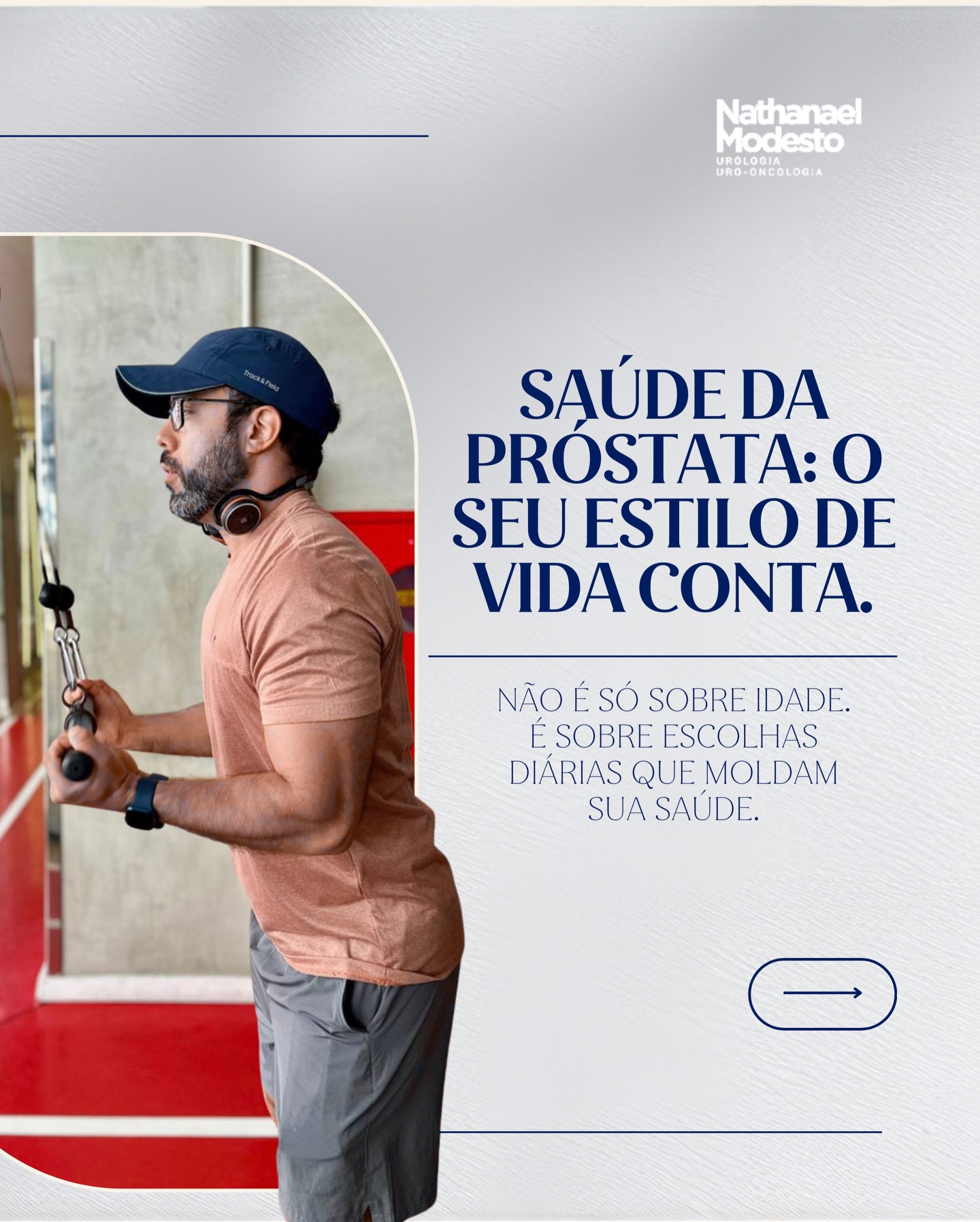 O que você come e como você vive pode influenciar a saúde da sua próstata.
A genética é um fator que não controlamos, mas o estilo de vida está 100% nas suas mãos.
👉 Alimentação: Reduza o consumo de gorduras saturadas e inclua alimentos ricos em licopeno (como tomate) e selênio. Seu corpo agradece!
👉 Atividade Física: O sedentarismo é um inimigo silencioso. Movimente-se! A prática regular de exercícios ajuda a manter o peso ideal, um fator protetor contra diversas doenças.
👉 Histórico Familiar: Se seu pai ou irmão teve câncer de próstata, você precisa redobrar a atenção e começar o acompanhamento mais cedo. Converse com seu urologista.
Qual desses hábitos você vai começar a mudar hoje? Deixe seu comentário!