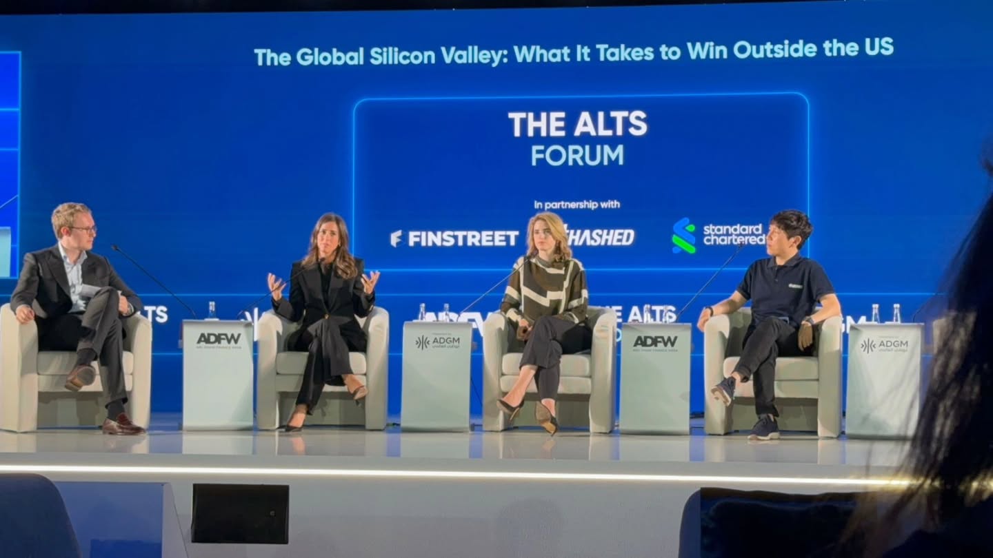 I am delighted to have discussed “The Global Silicon Valley: What It Takes to Win Outside the US” with Simon Seojoon Kim, Samantha Bohbot, and Alex Dooler at ADFW today and to have reflected on what it takes to win globally from here!
In our discussion, we explored why the UAE has become one of the most dynamic launchpads for global founders.
The region has evolved into a convergence point for international and regional capital, global and local talent, and regulator-friendly environments that accelerate scale. This foundation makes the UAE a compelling investment destination, where founders typically fall into two camps: those building for major regional white spaces and those building global companies from a uniquely supportive base. Across sectors such as fintech, logistics, health tech, and agritech, startups aren’t battling incumbents; they’re creating entirely new industries in markets where innovation is actively enabled.